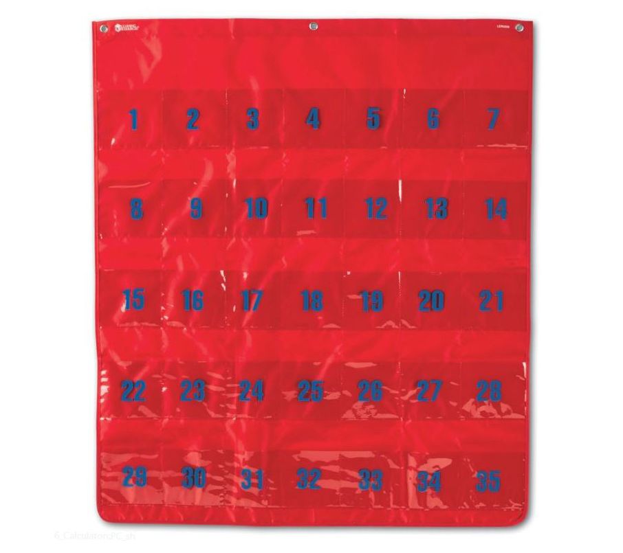 Learning Resources Multi-Use Storage Pocket Chart by Learning Reso urces