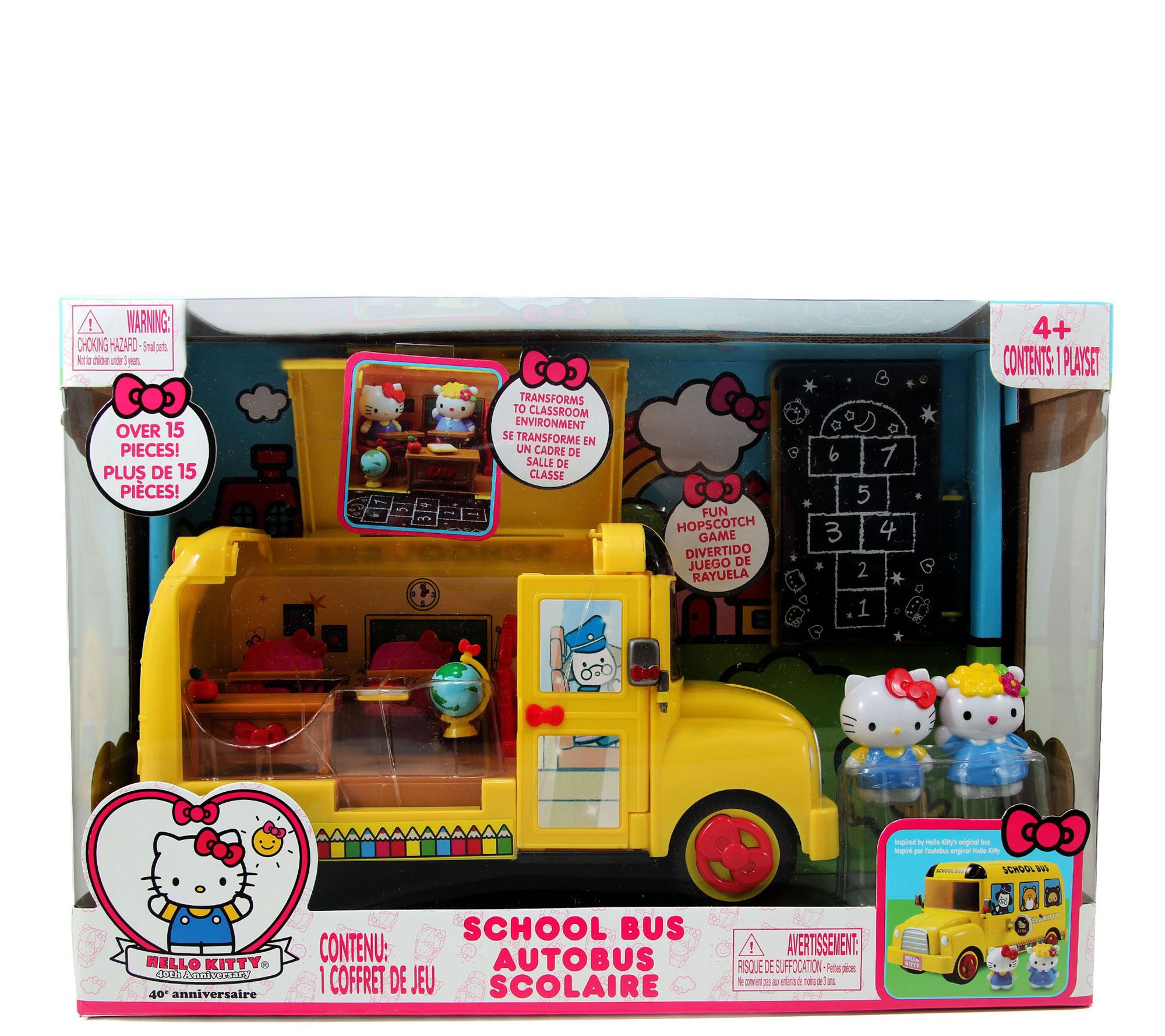 hello kitty bus toy