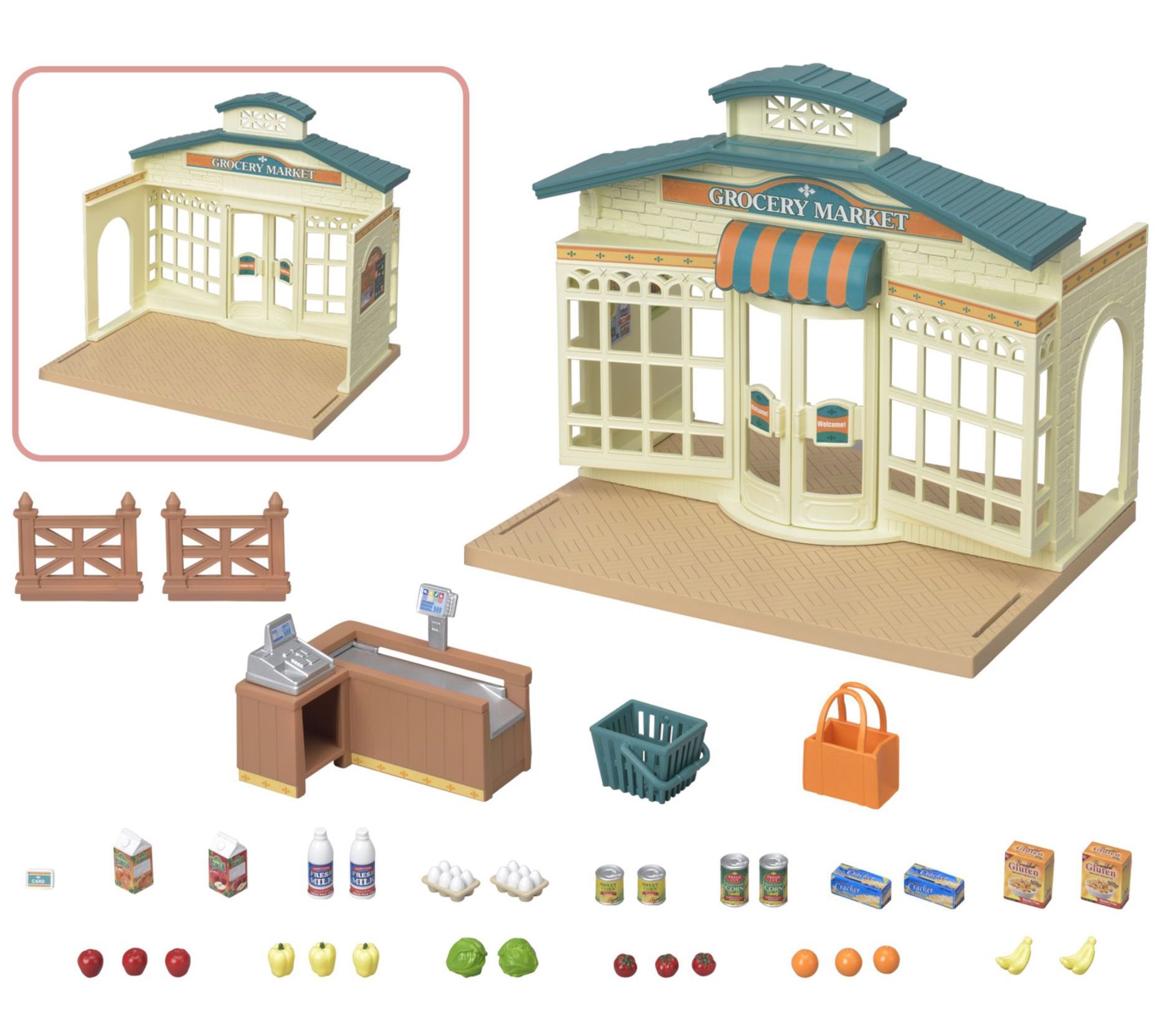 calico critters supermarket