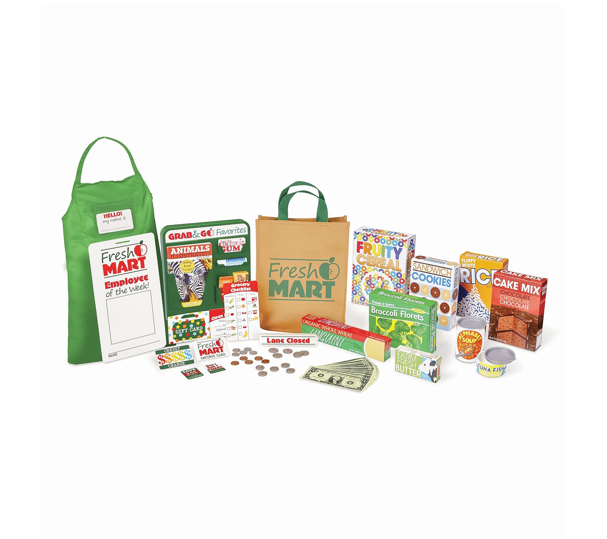 Melissa & Doug Fresh Mart Grocery Store Companion Collection