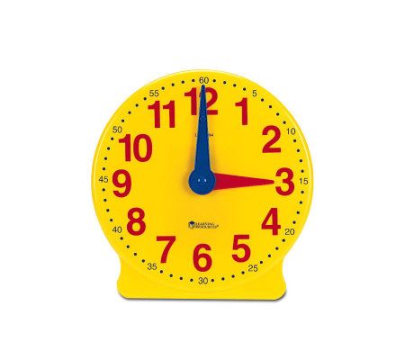 Learning Resources Big Time 12-Hour Demonstration Clock by Learnin g Resources