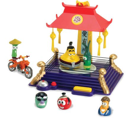 veggie tales playset