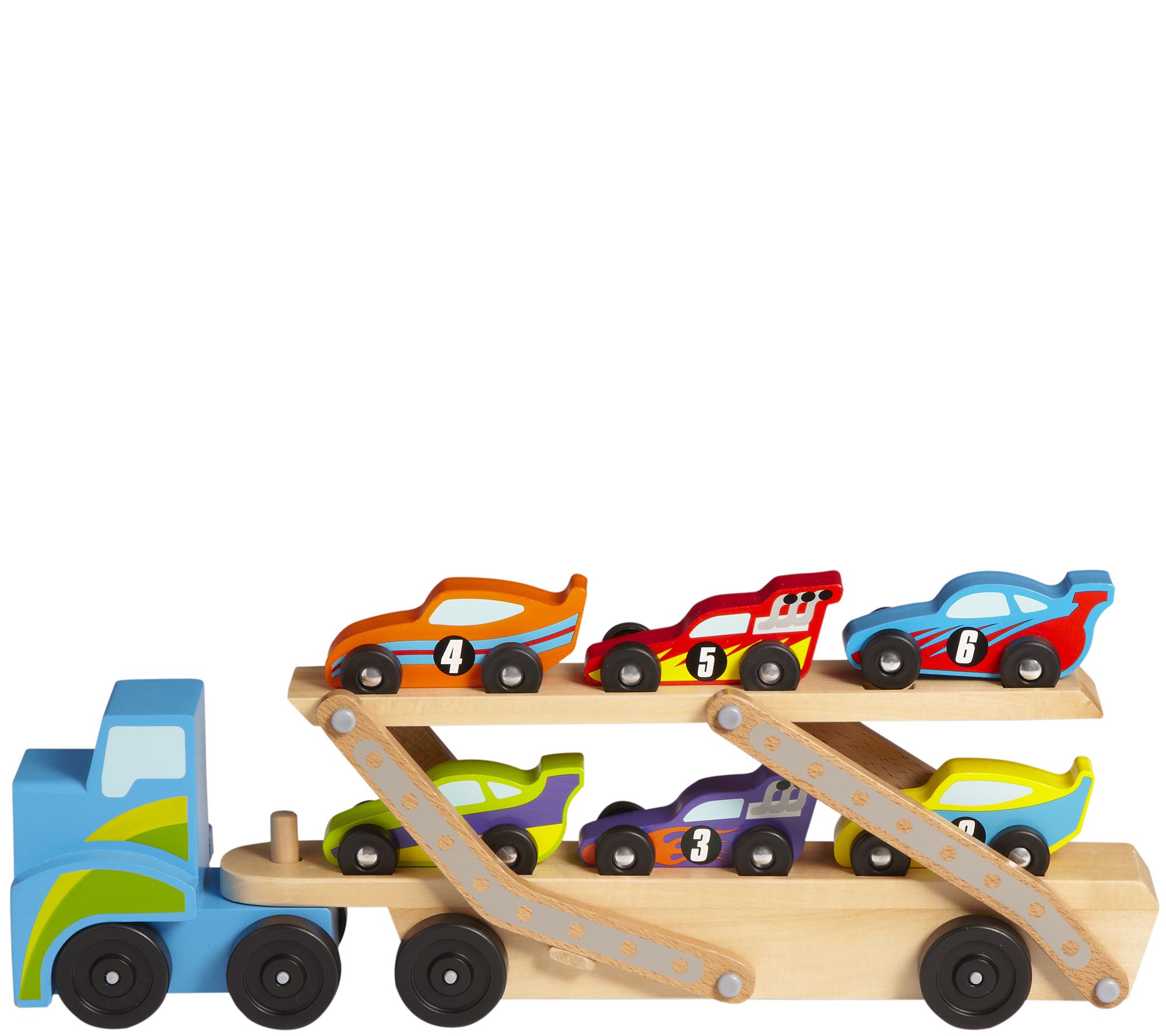Melissa & Doug Mega Race Car Carrier