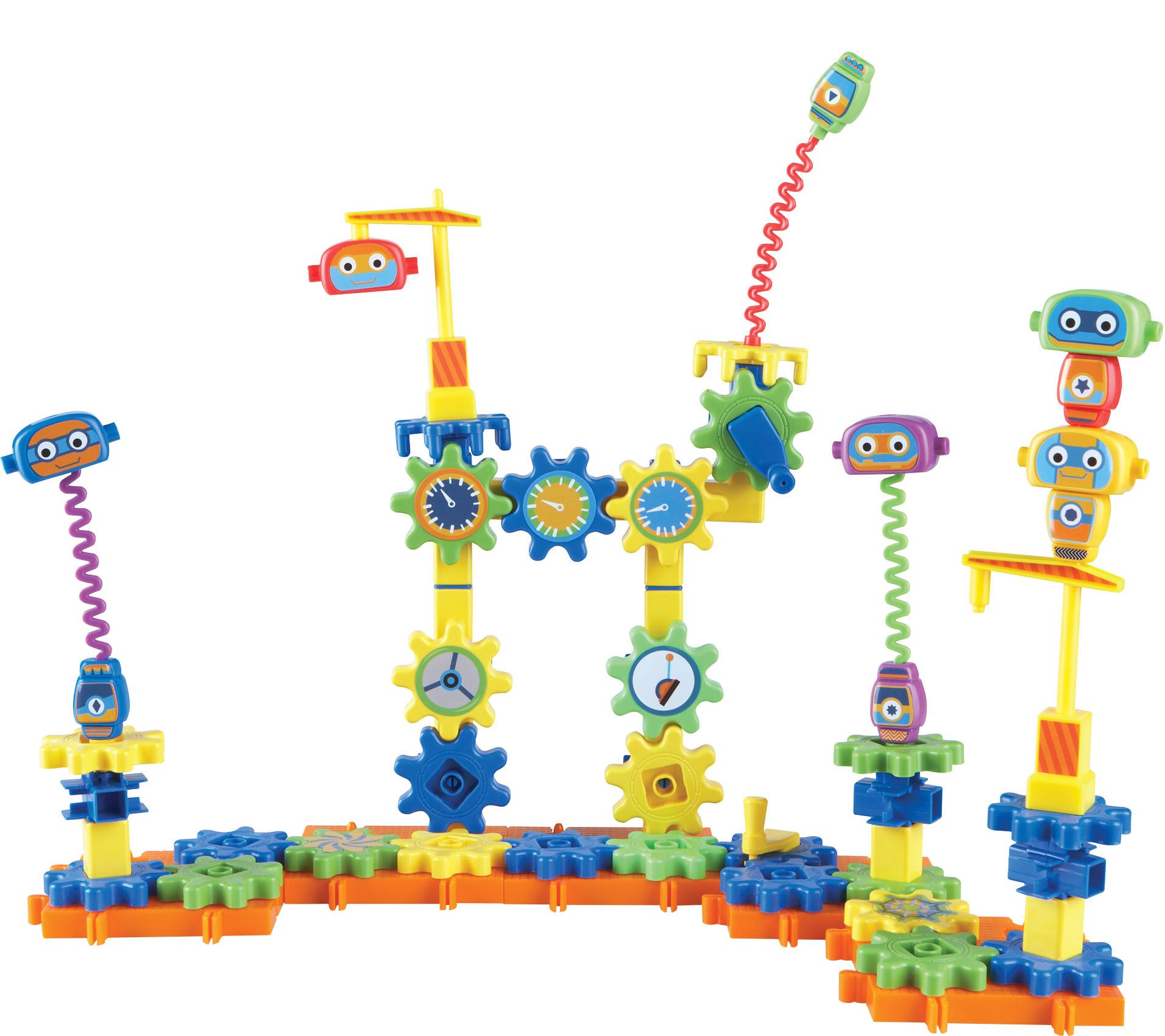 Learning Resources Gears Gears Gears] 80-Piece obot Factory