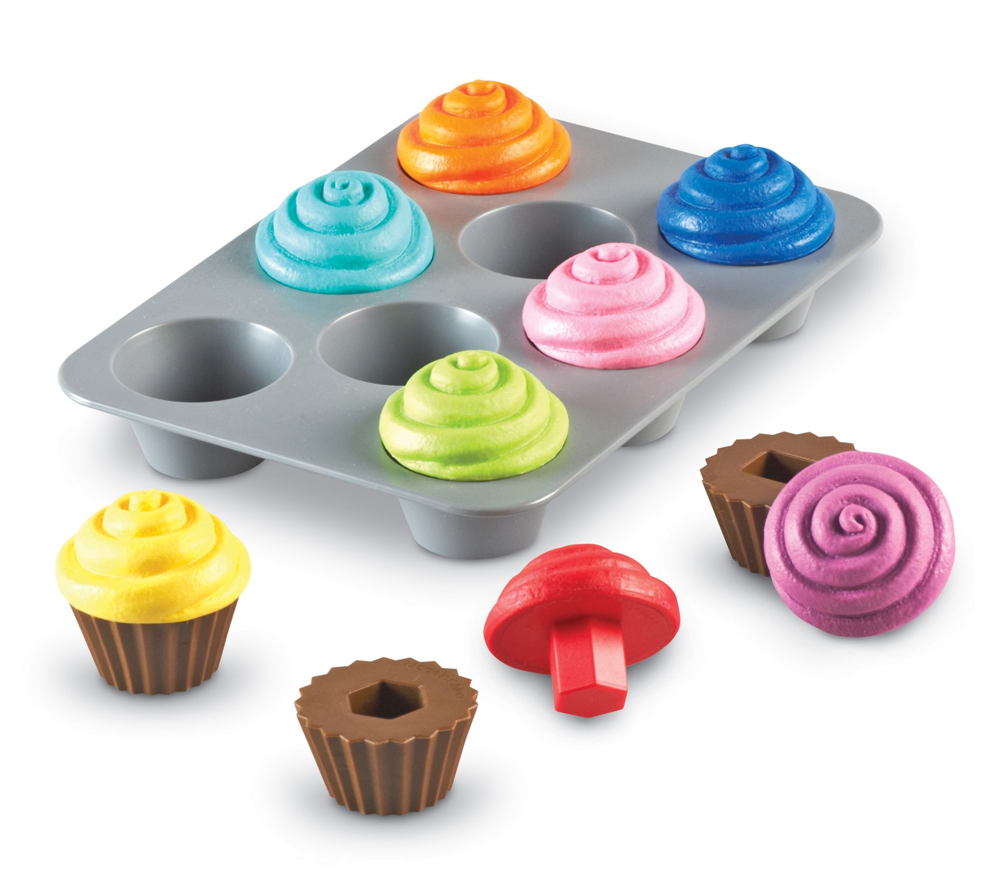 Learning Resources Smart Snacks Shape Sorting C upcakes