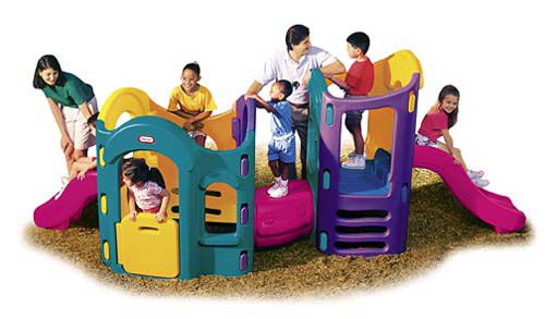 Little Tikes 8-in-1 Adjustable Playground - T101181 — QVC.com