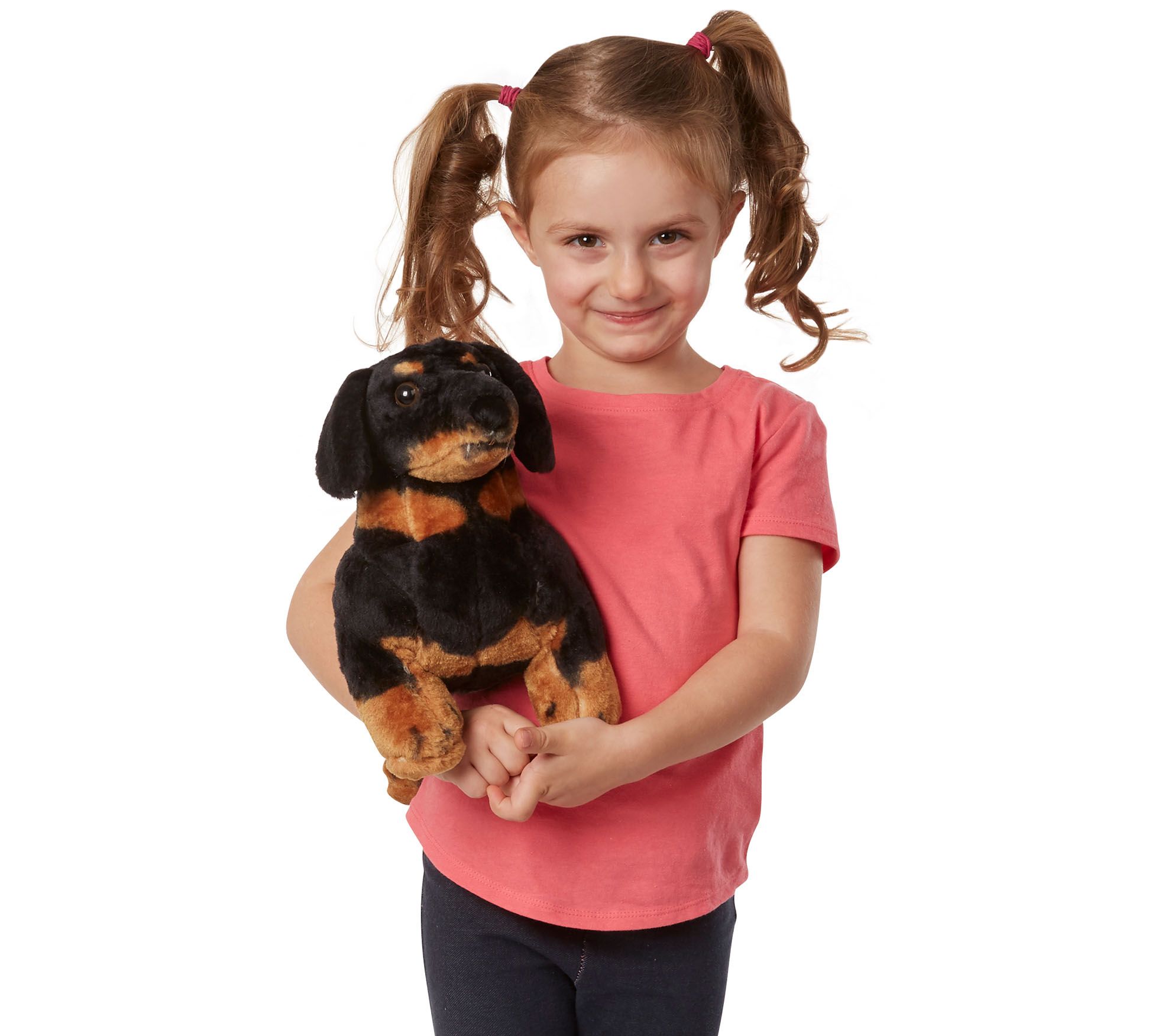 melissa & doug plush dachshund