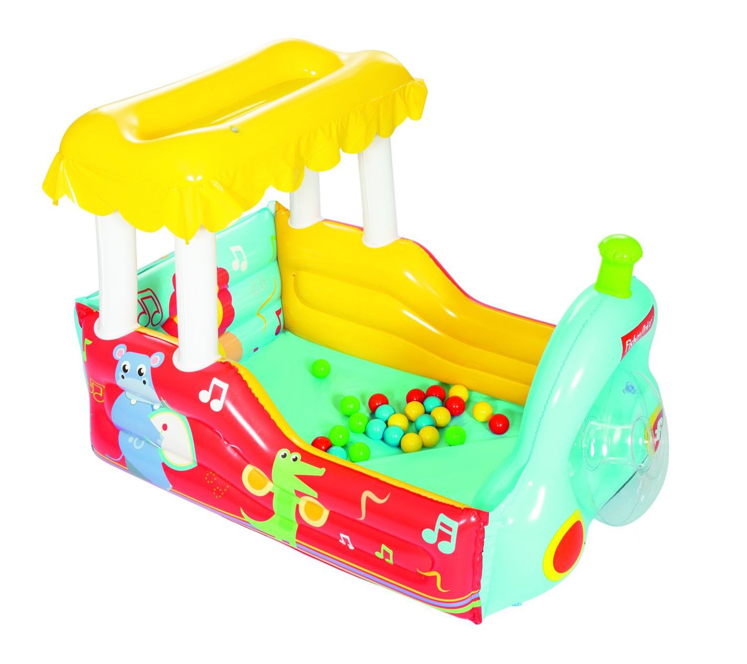 train ball pit fisher price