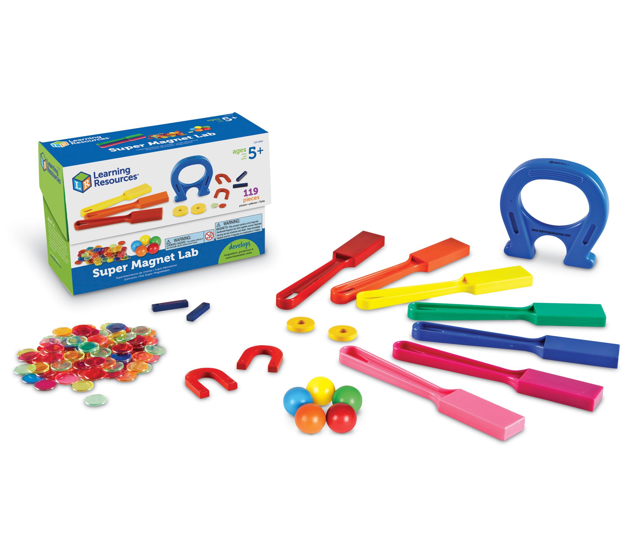 Super Magnet Classroom Lab Kit by Learning Reso urces