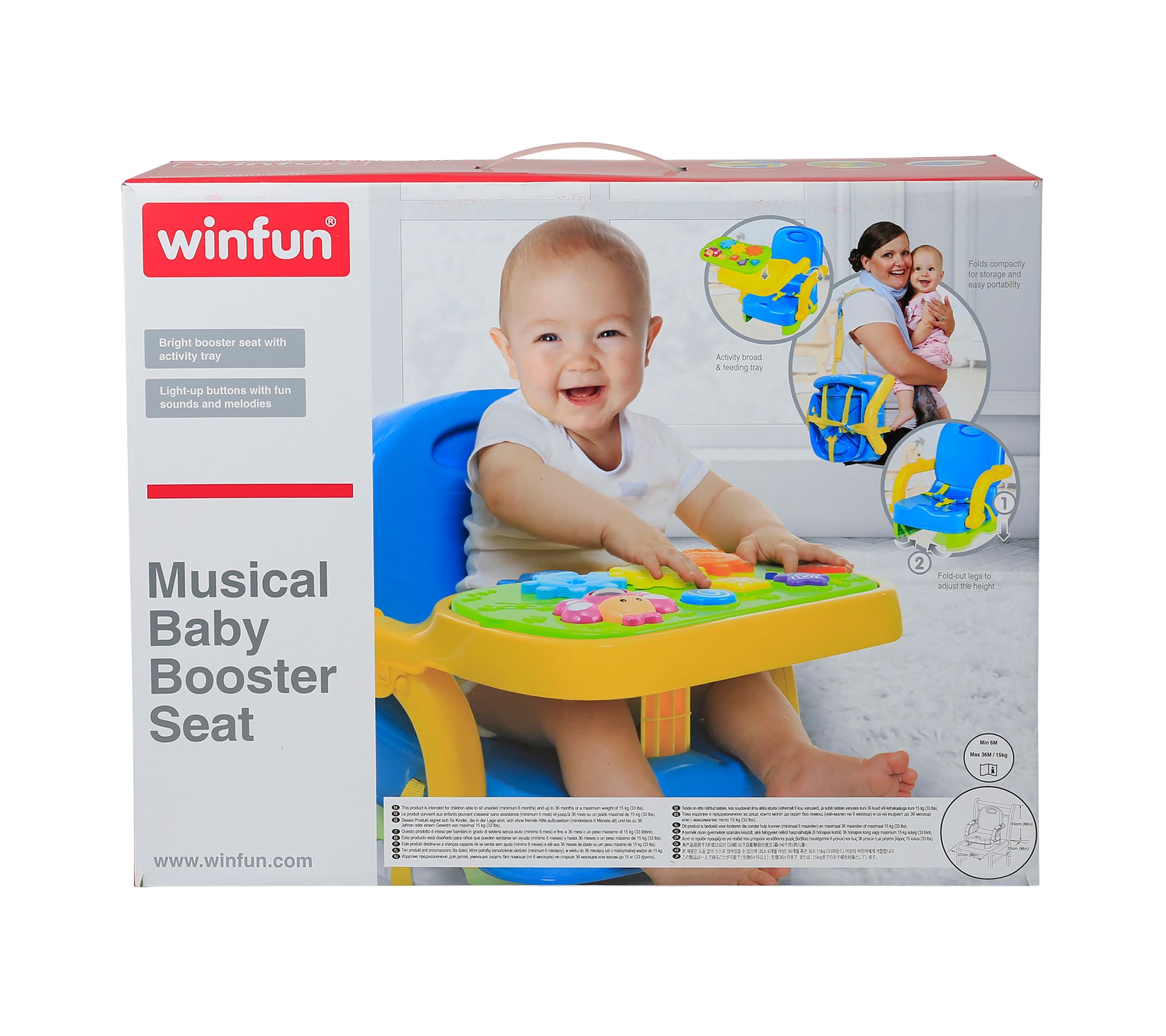Winfun Musical Baby Booster Seat