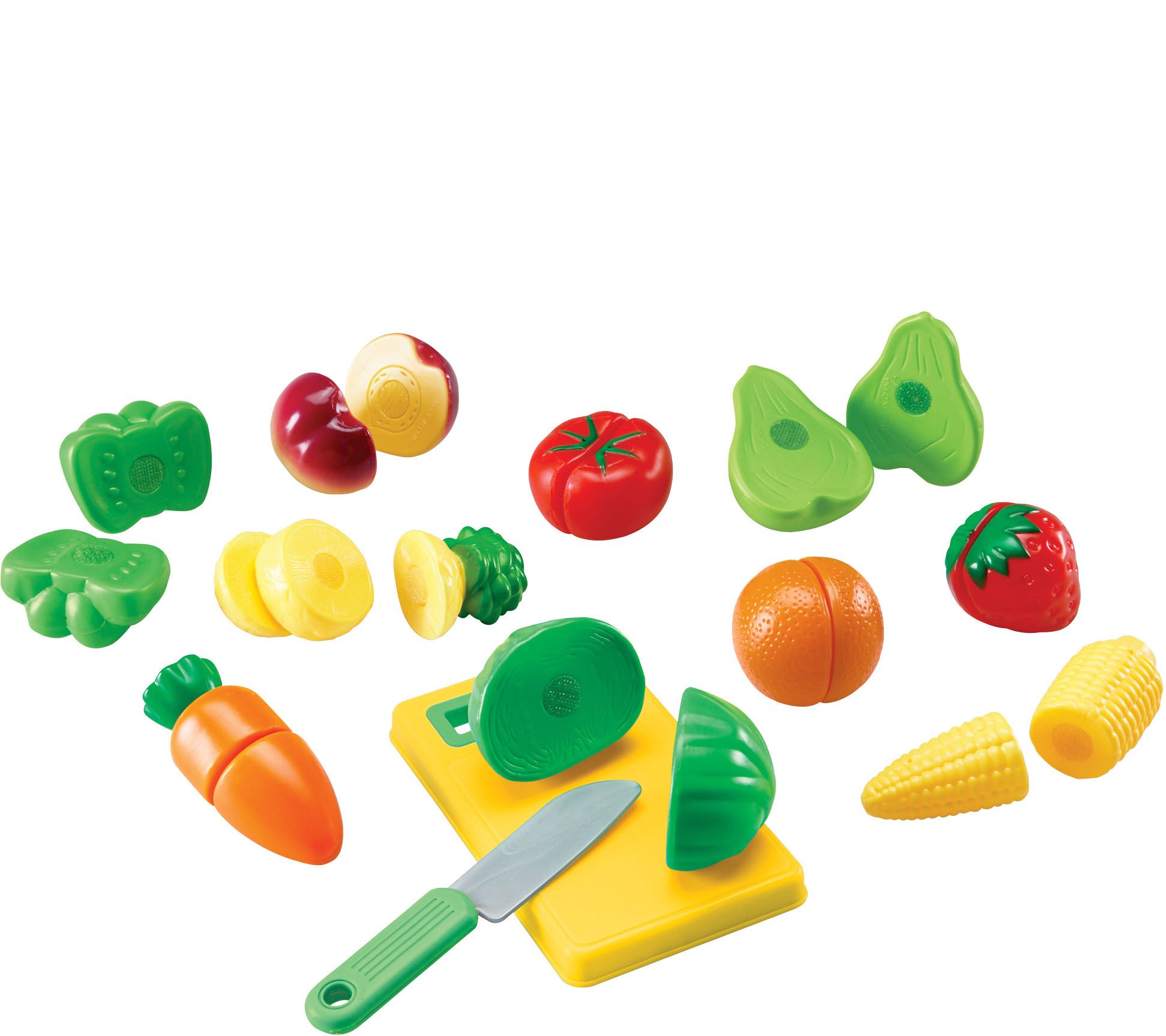 Pretend & Play Sliceable Fruits/Veggies by Lear ning Resources