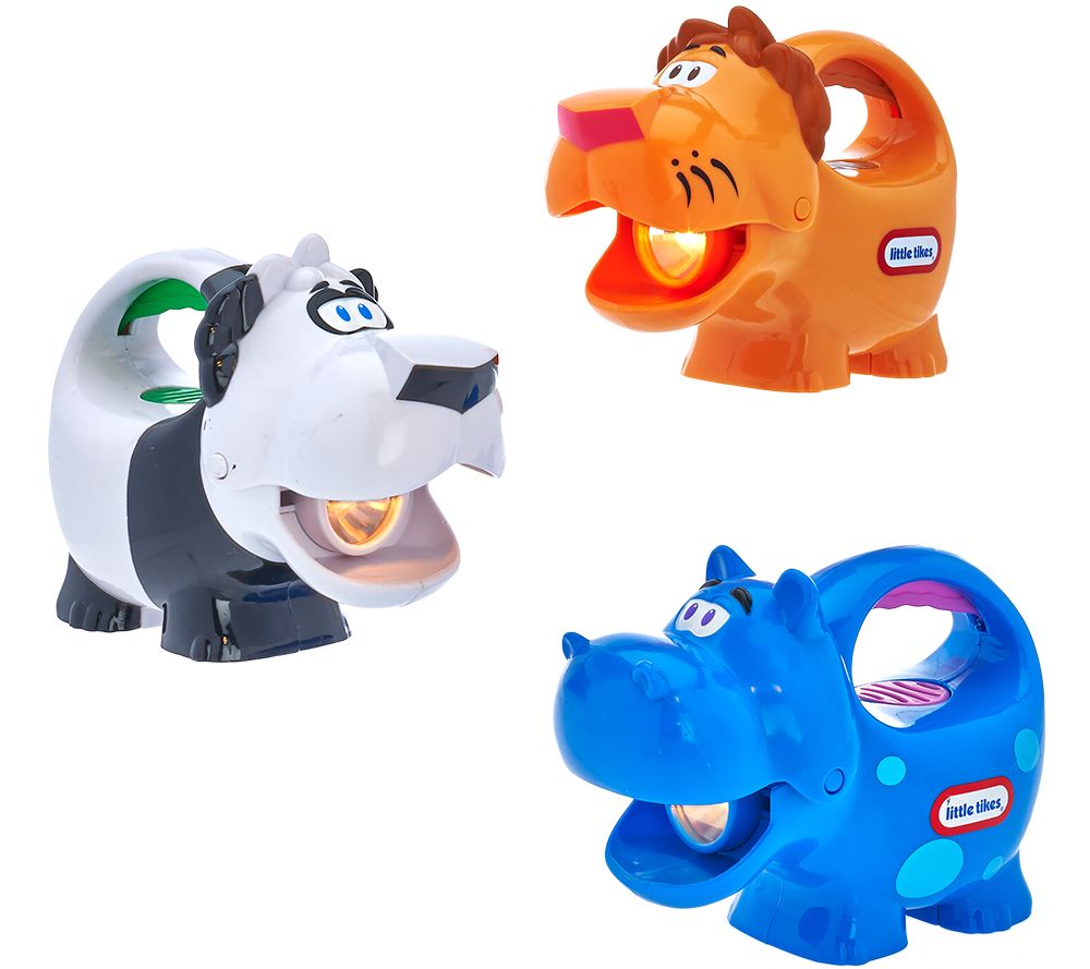 little tikes glow n speak animal flashlight