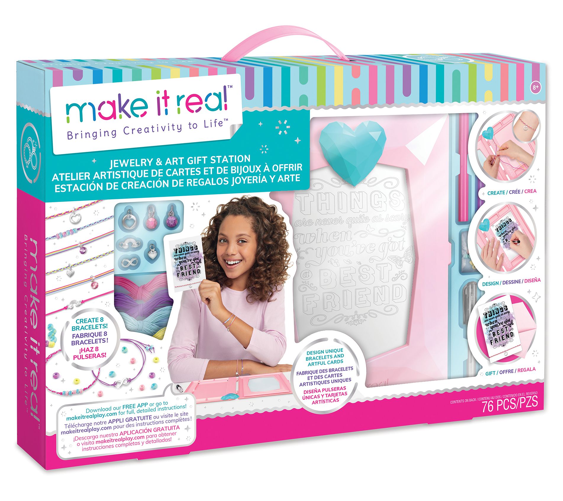 Make It Real Jewelry & Art Gift Station Review: The Ultimate Creative Craft Kit for Kids