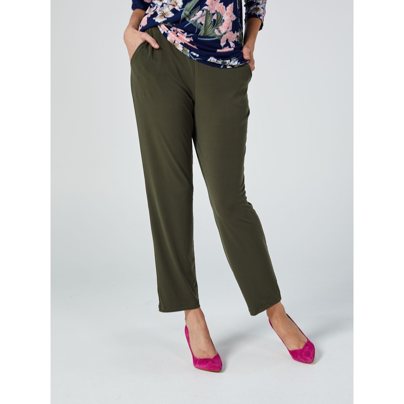 narrow leg trousers