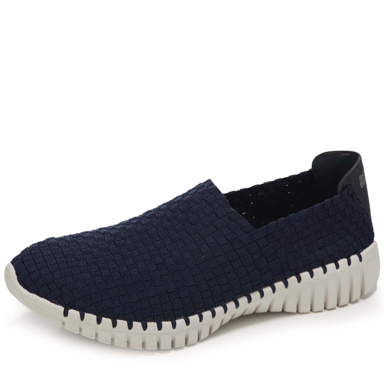 woven slip on trainers