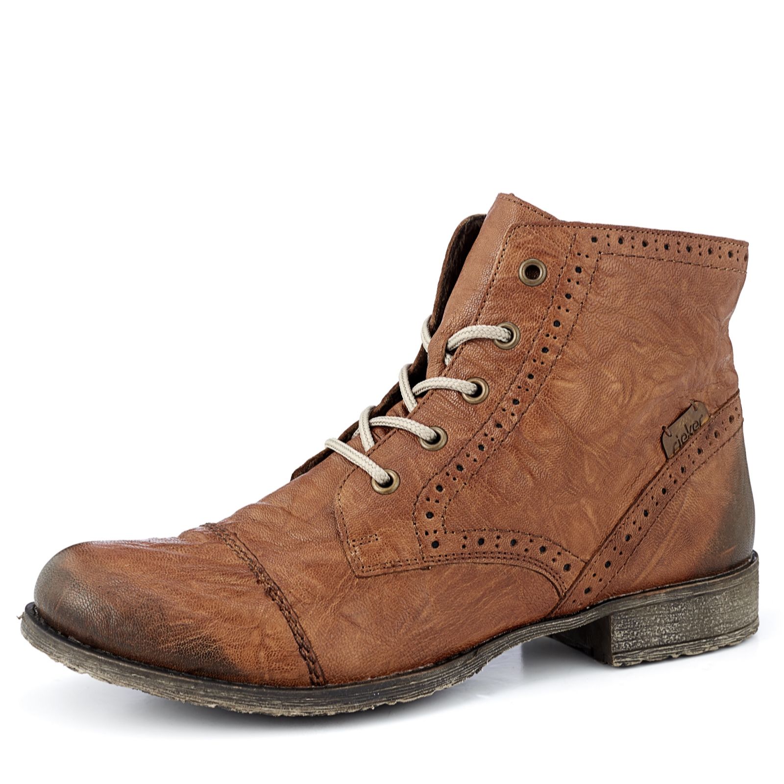 rieker brogue boots