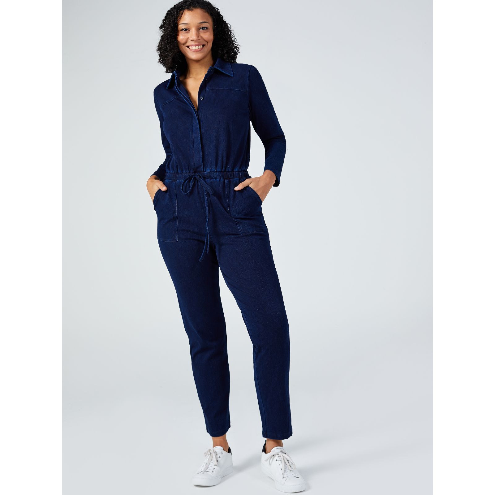 petite denim jumpsuit uk
