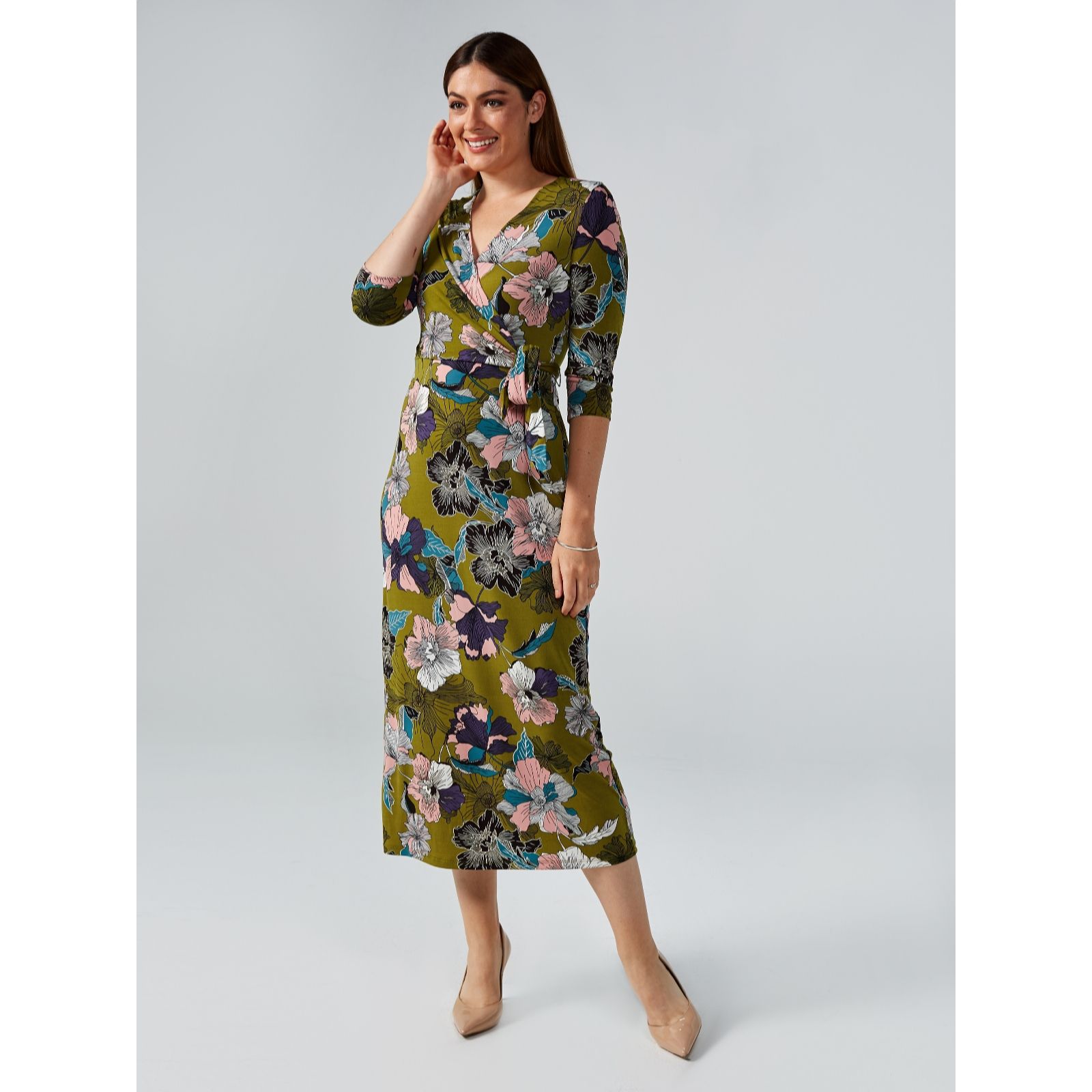 petite maxi dresses with sleeves