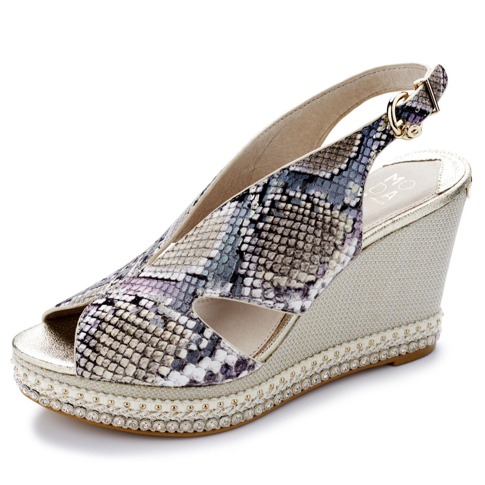 qvc moda pelle shoes