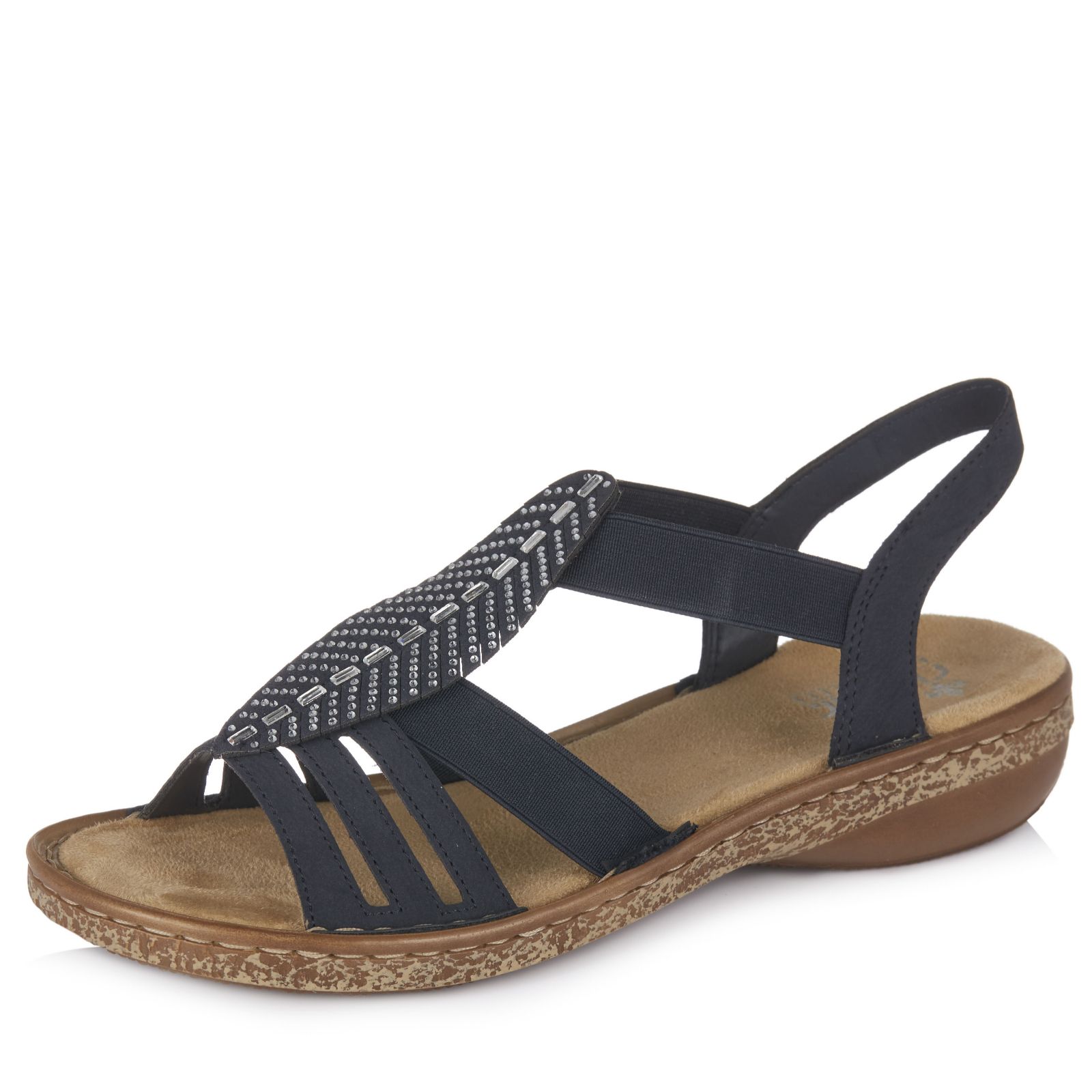 rieker sandals qvc