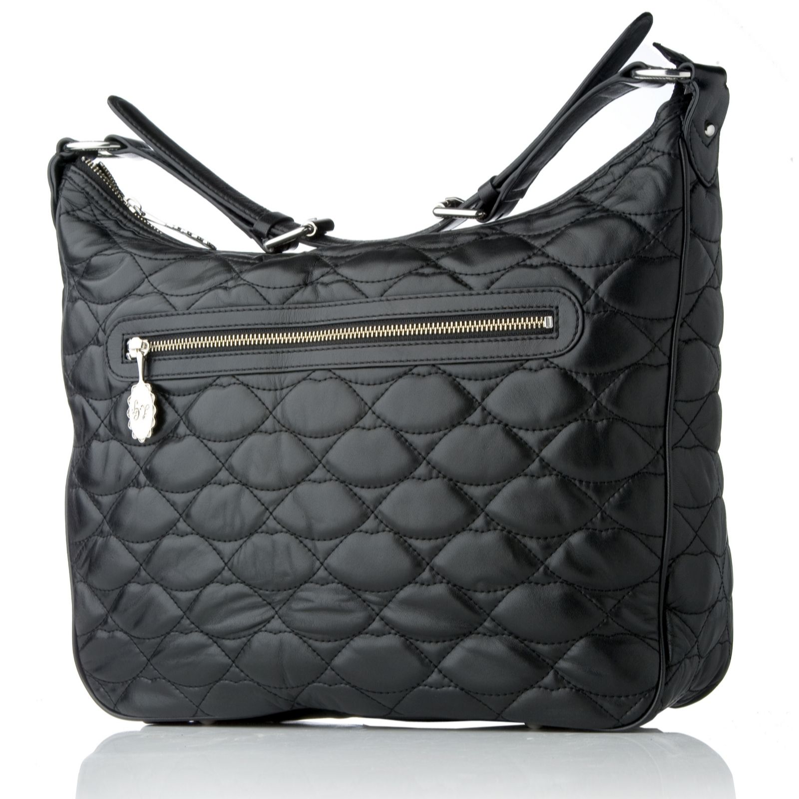 lulu guinness quilted lips bag