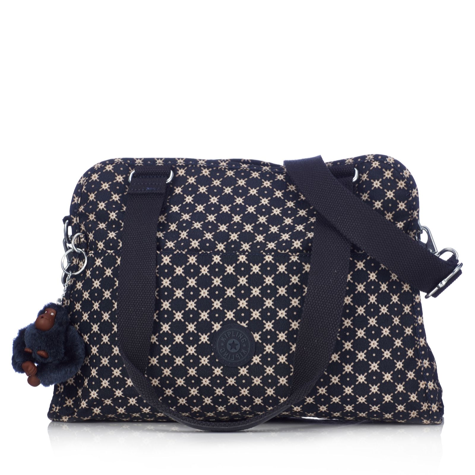 Kipling Tanguay Medium Zip Top Handbag with Front Pocket Page 1 QVC UK