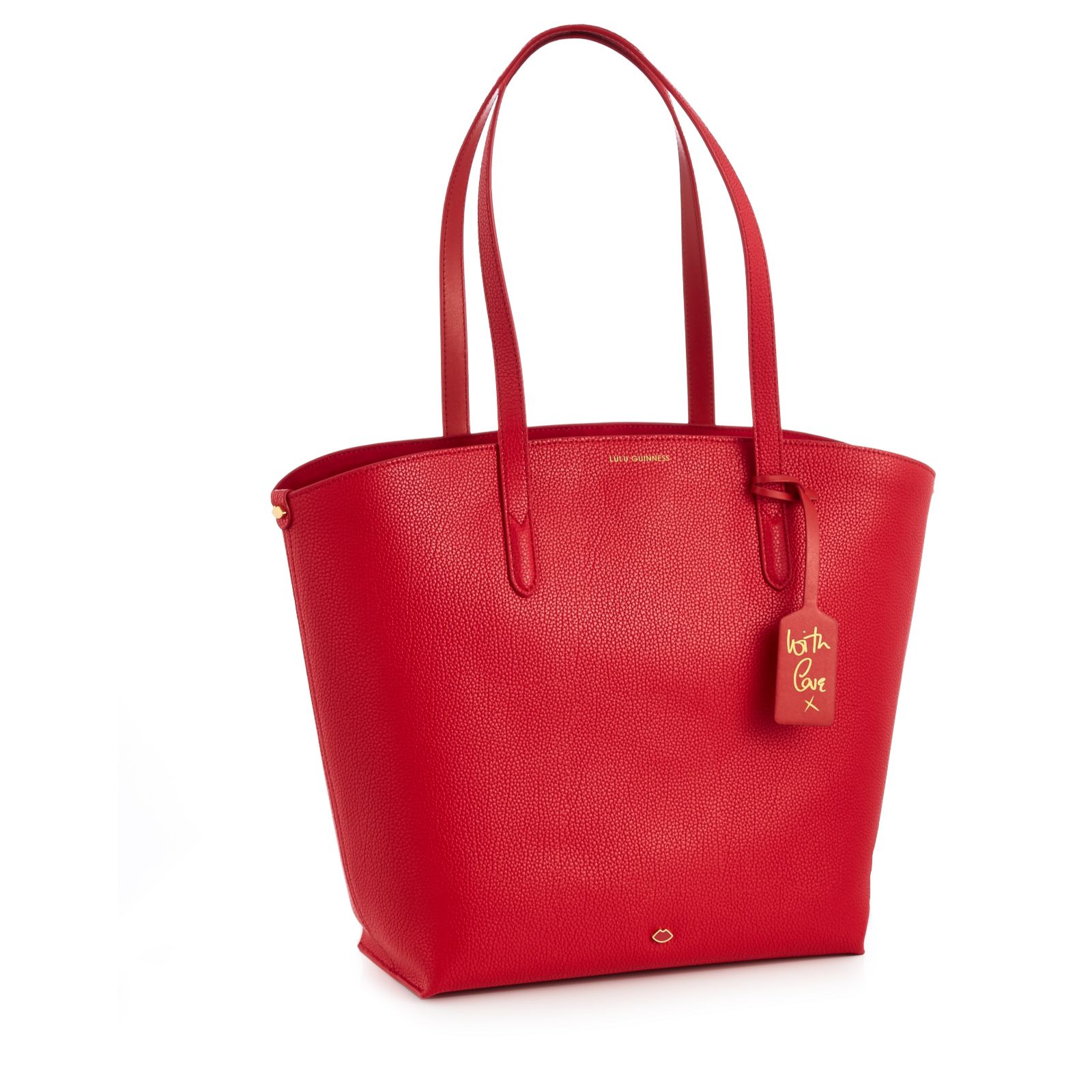 lulu guinness orange bag