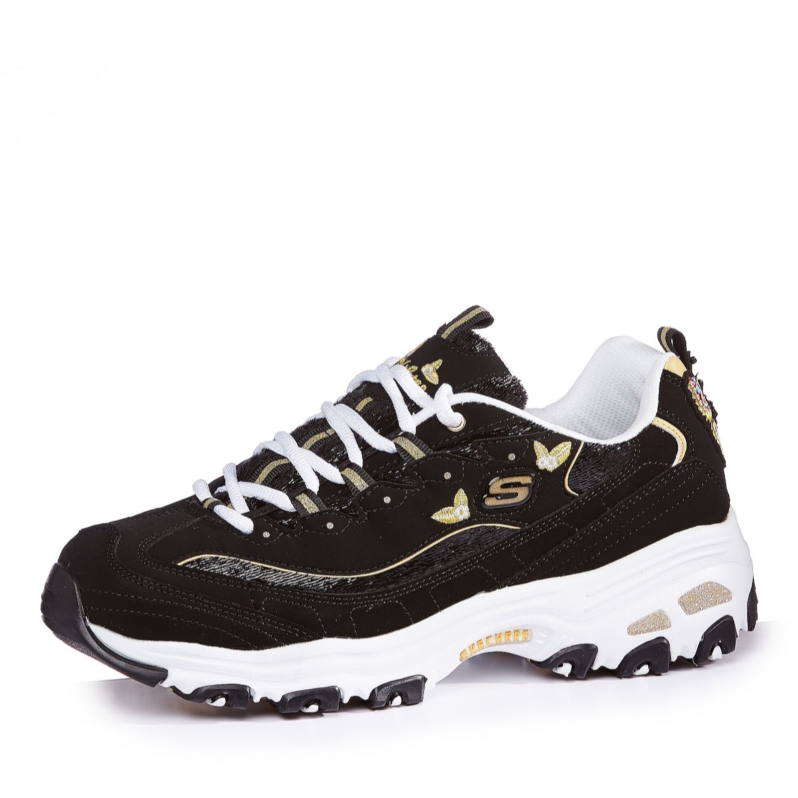 skechers embroidered trainers