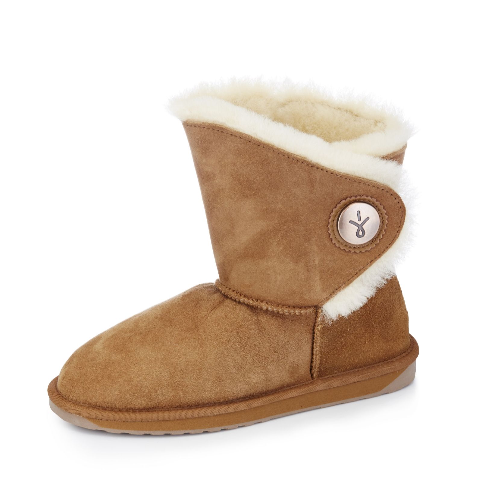 emu sheepskin boots