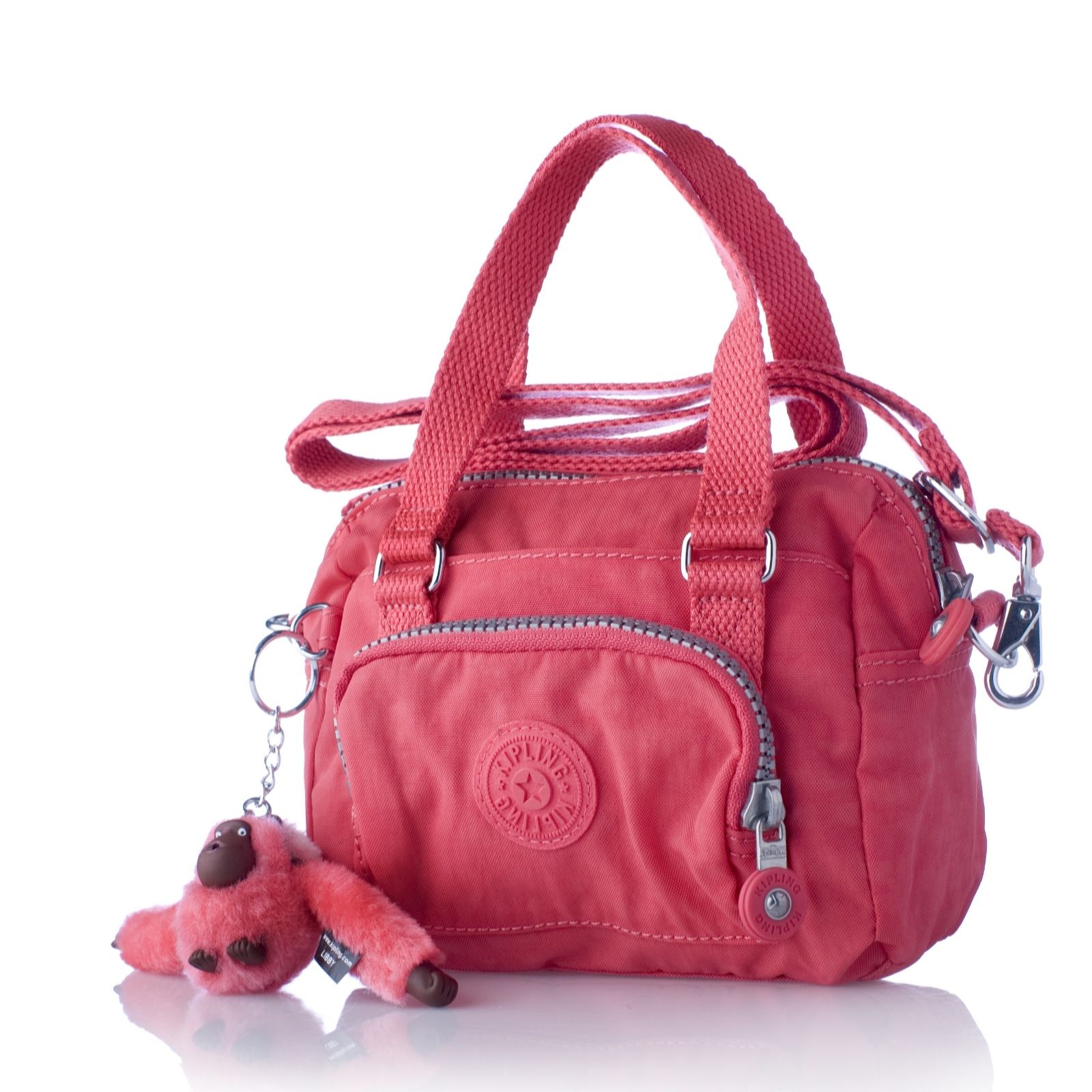 Kipling Mini Elexa Handbag with Removable Shoulder Strap QVC UK
