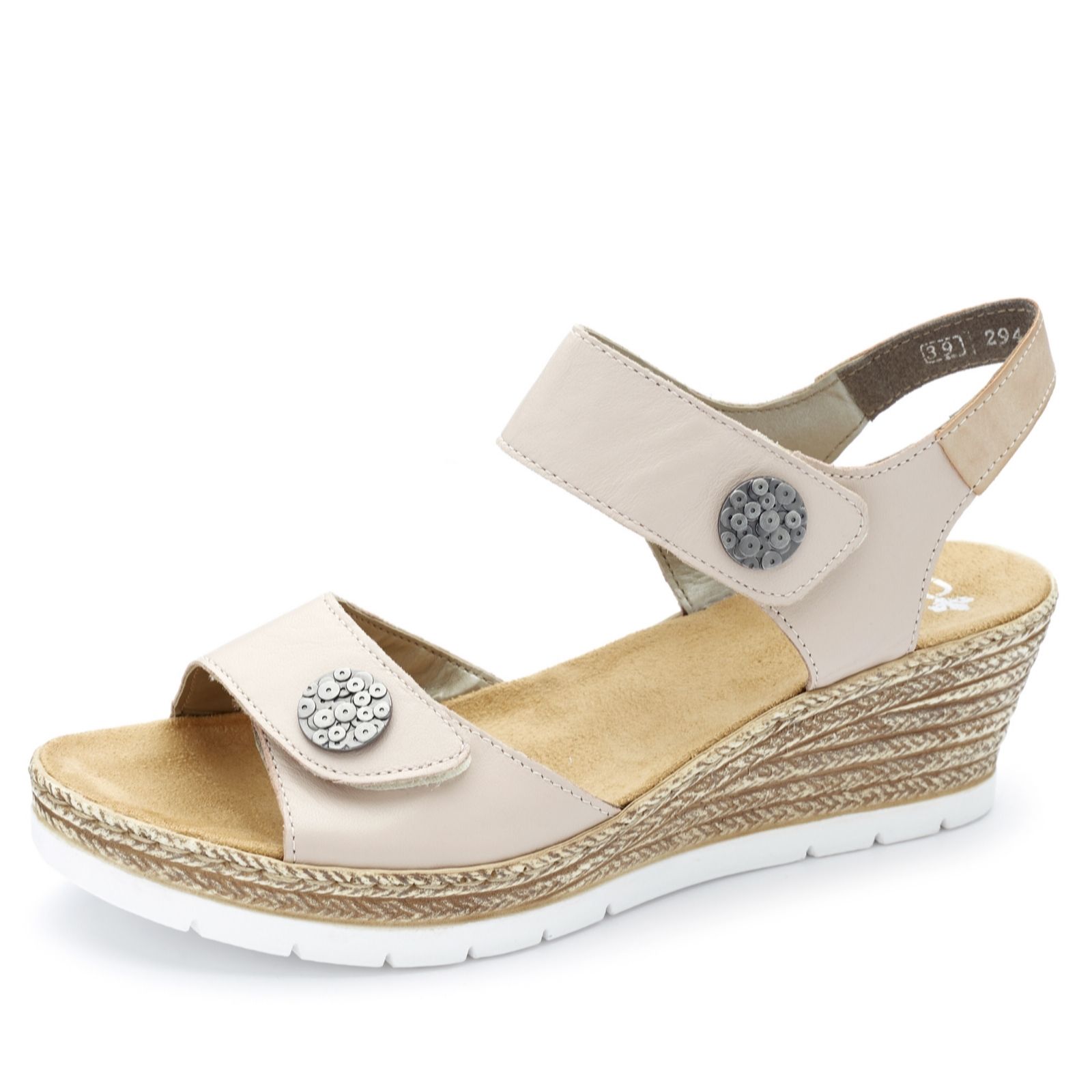 reiker black sandals