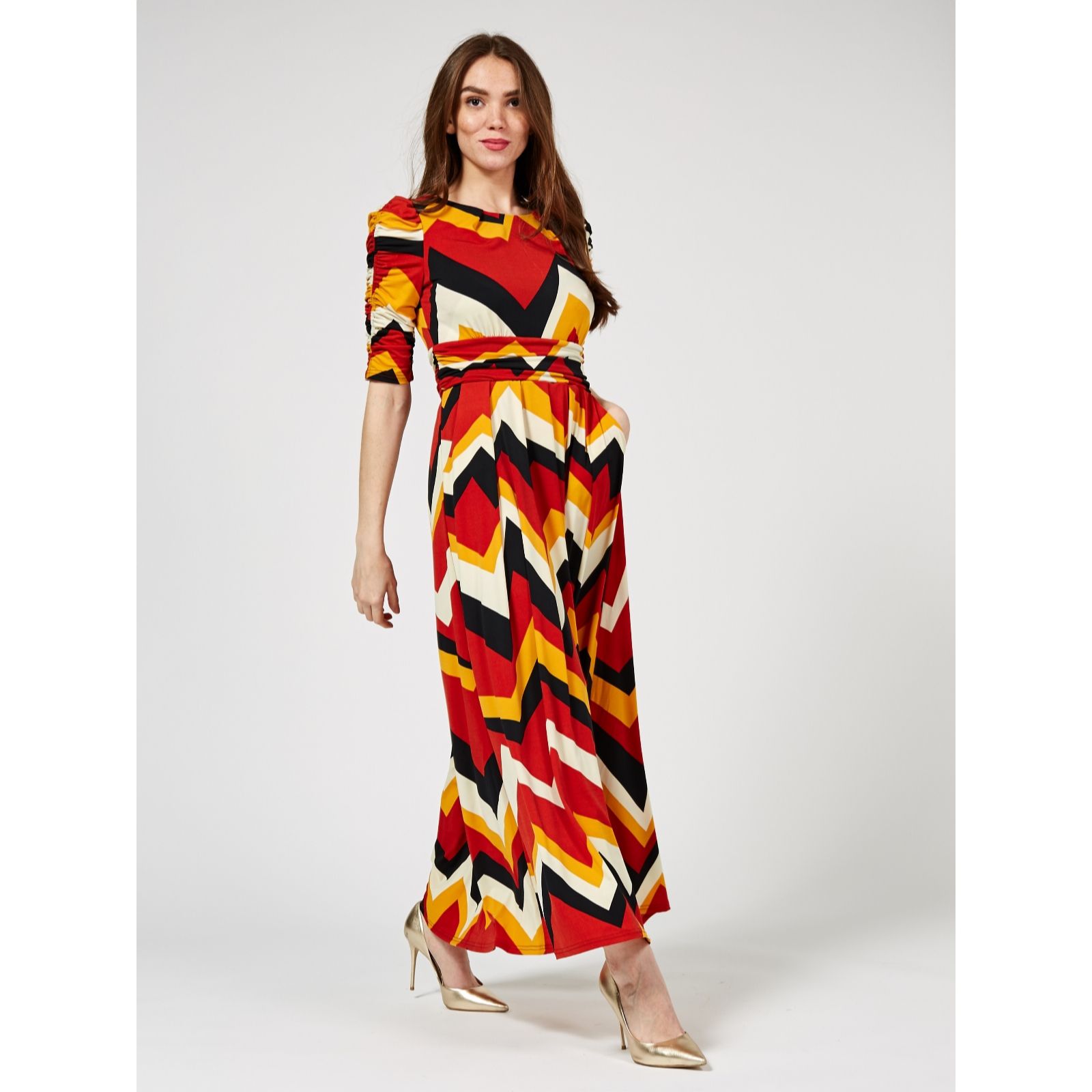 jolie moi maxi dress