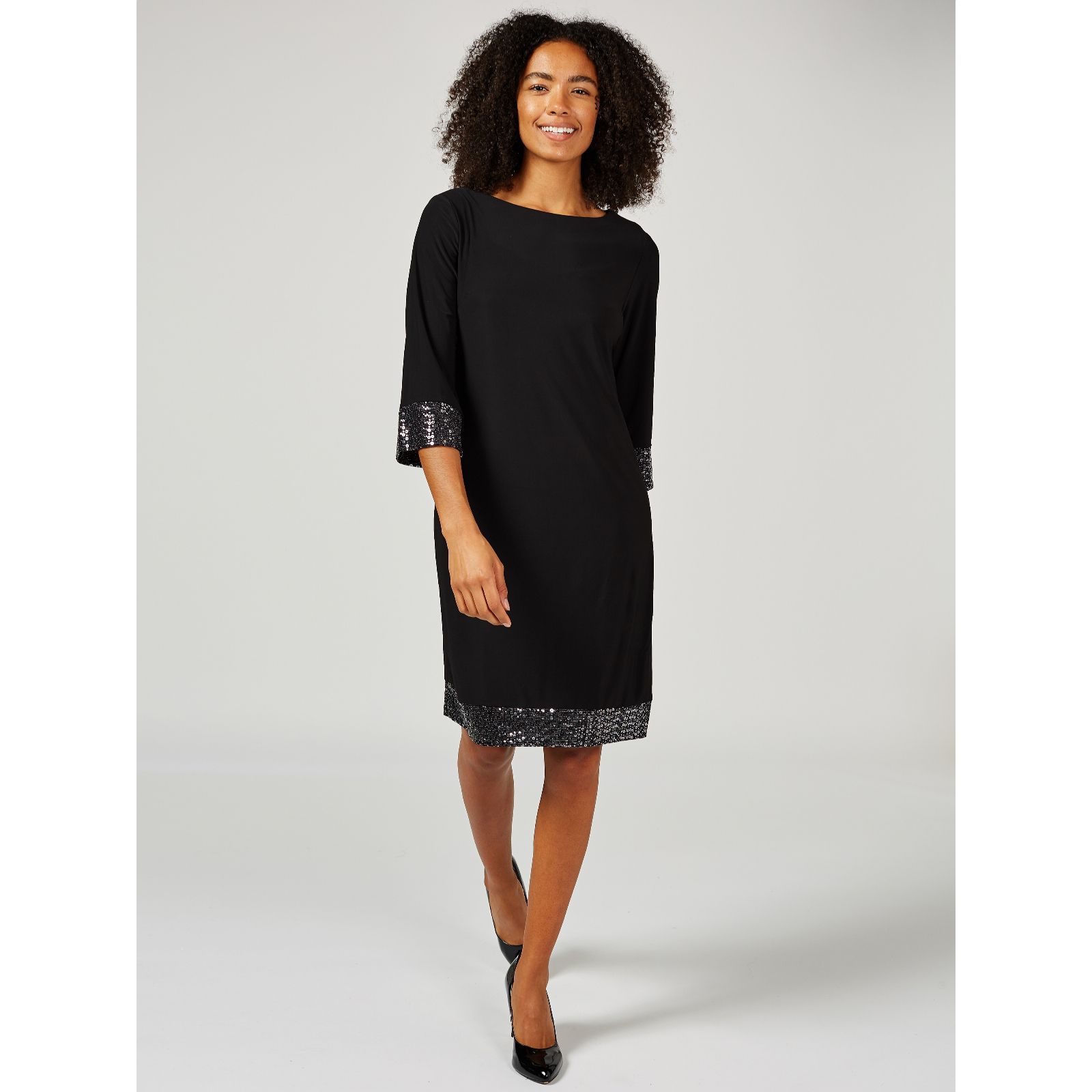 black shift dress uk