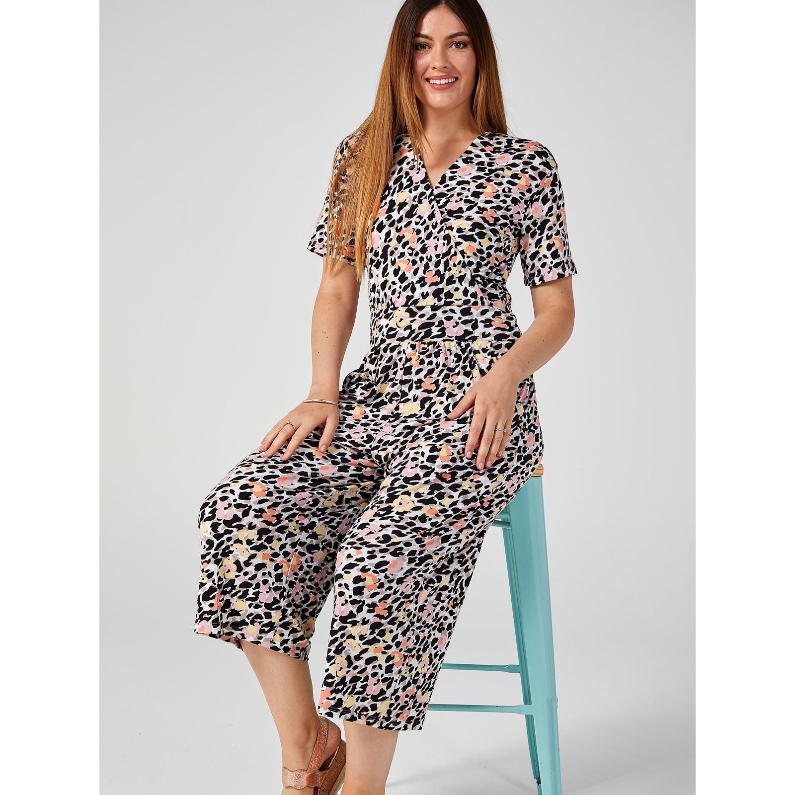 kim and co gaucho jumpsuit