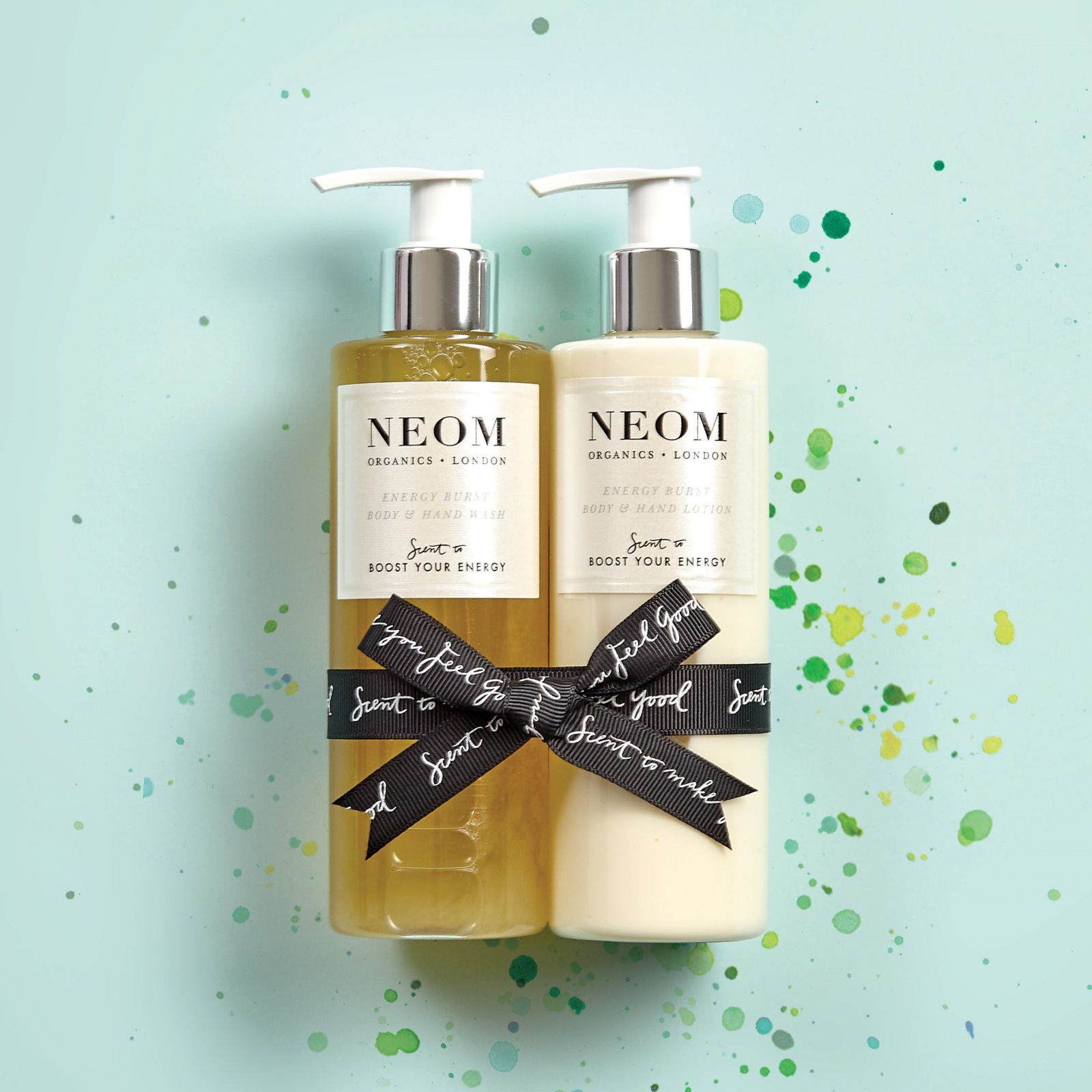 Neom Hand & Body Wash & Lotion QVC UK