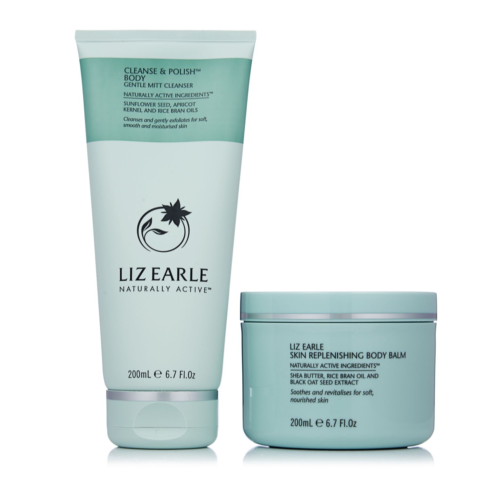 Liz Earle Skin Replenishing Body Duo QVC UK