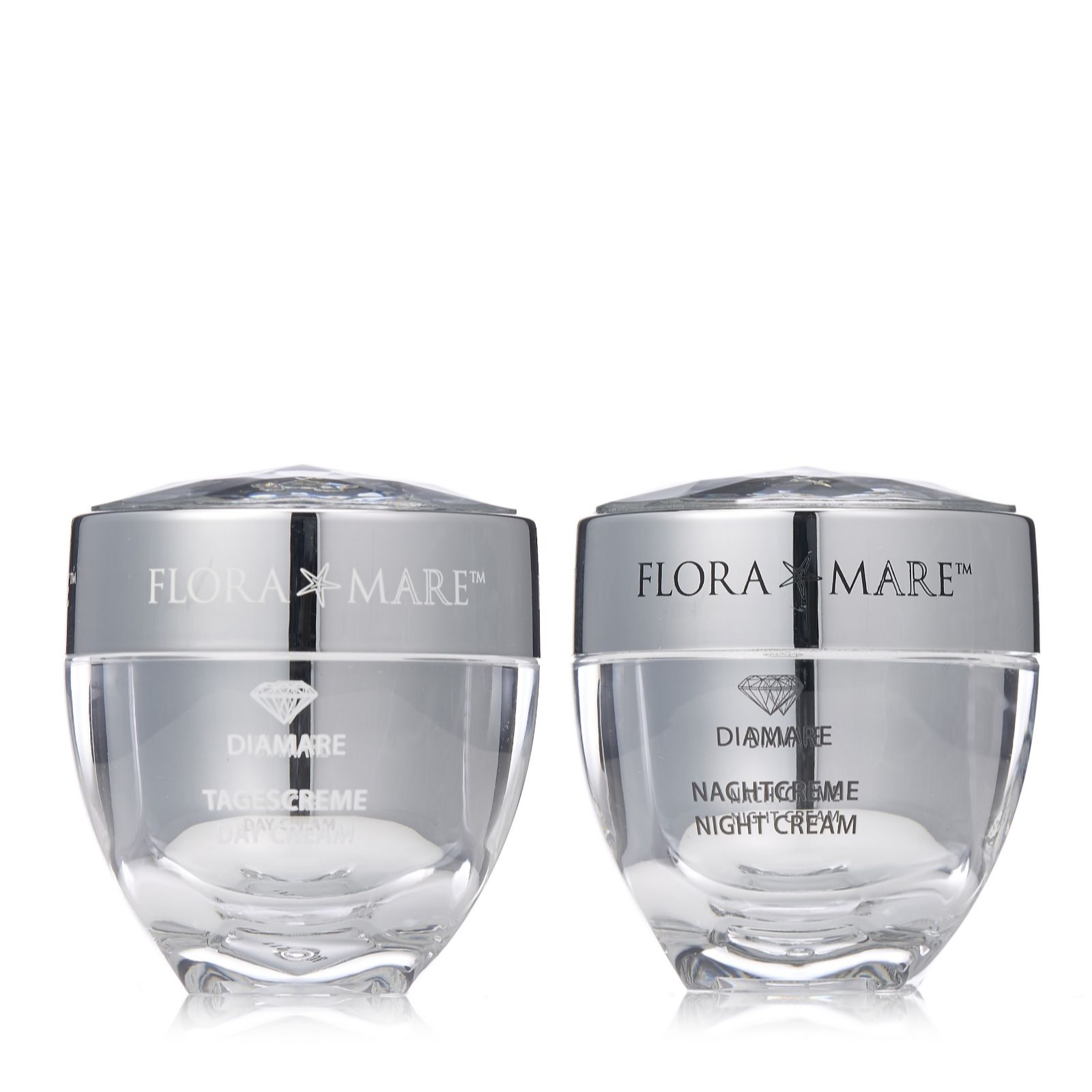 Flora Mare Diamare 2 Piece Day & Night Cream Collection Page 1 QVC UK