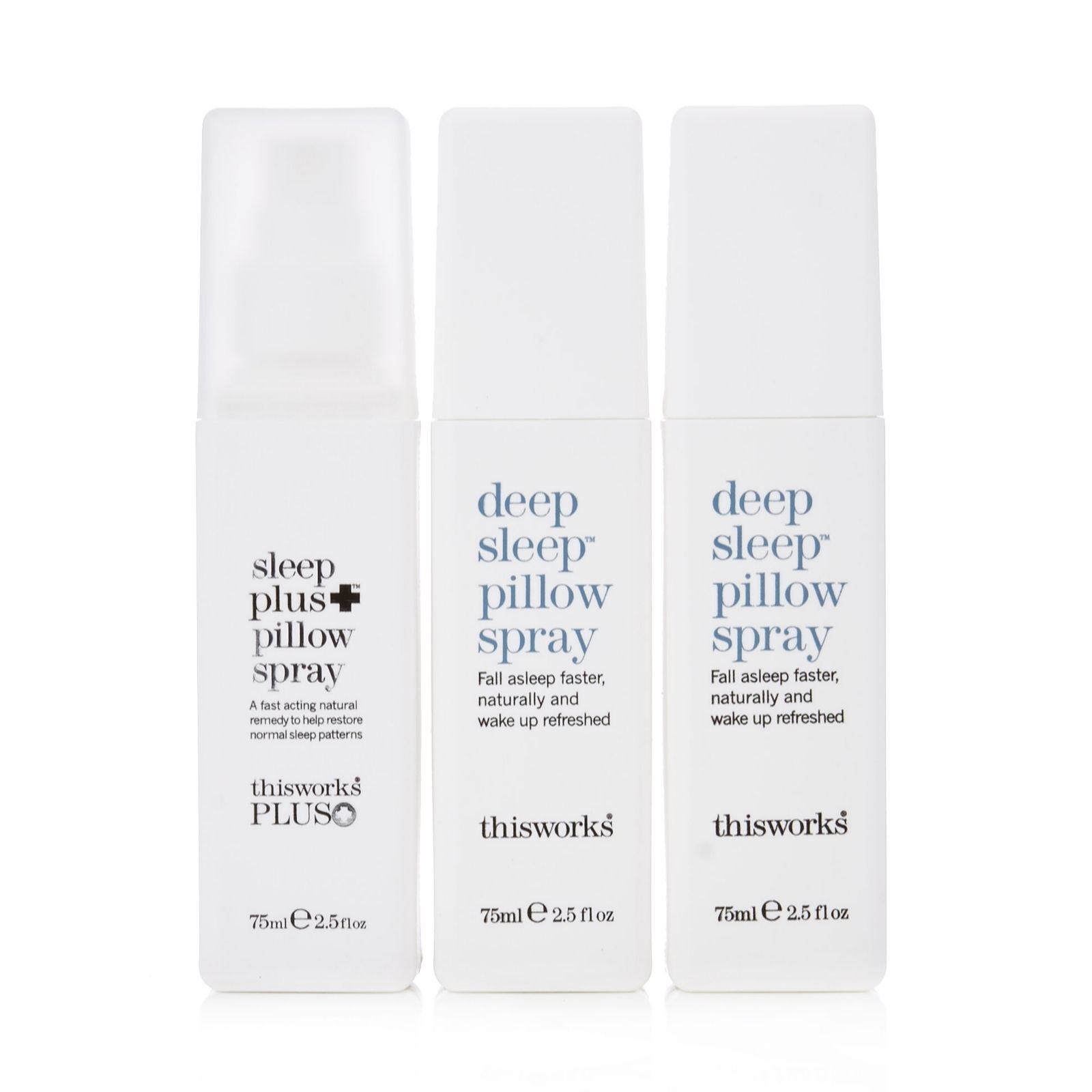 This Works Deep Sleep Sleep Plus Pillow Spray Trio Qvc Uk