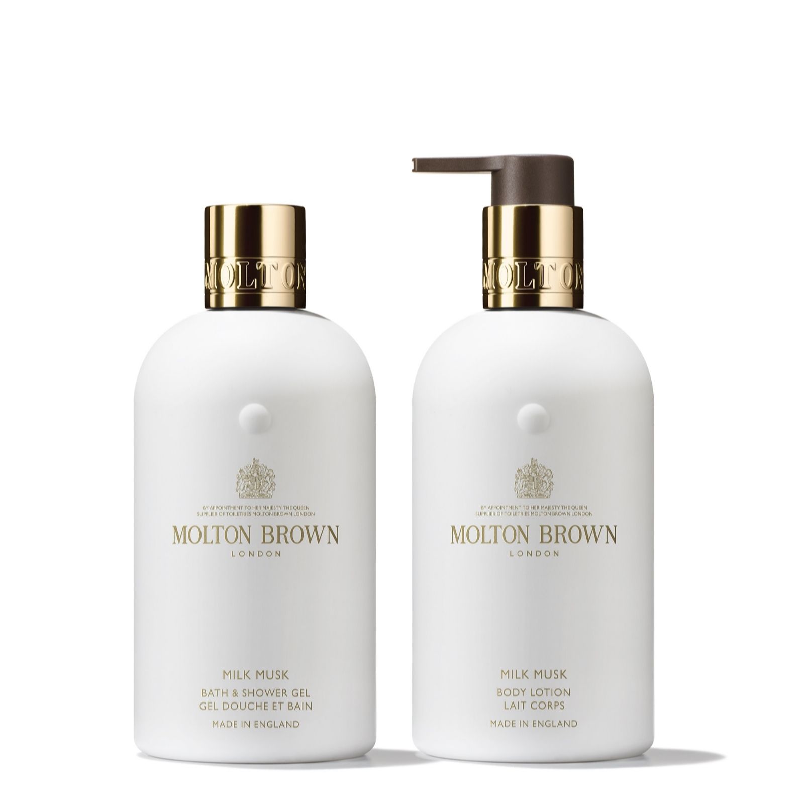 Molton Brown Milk Musk Body Duo - QVC UK