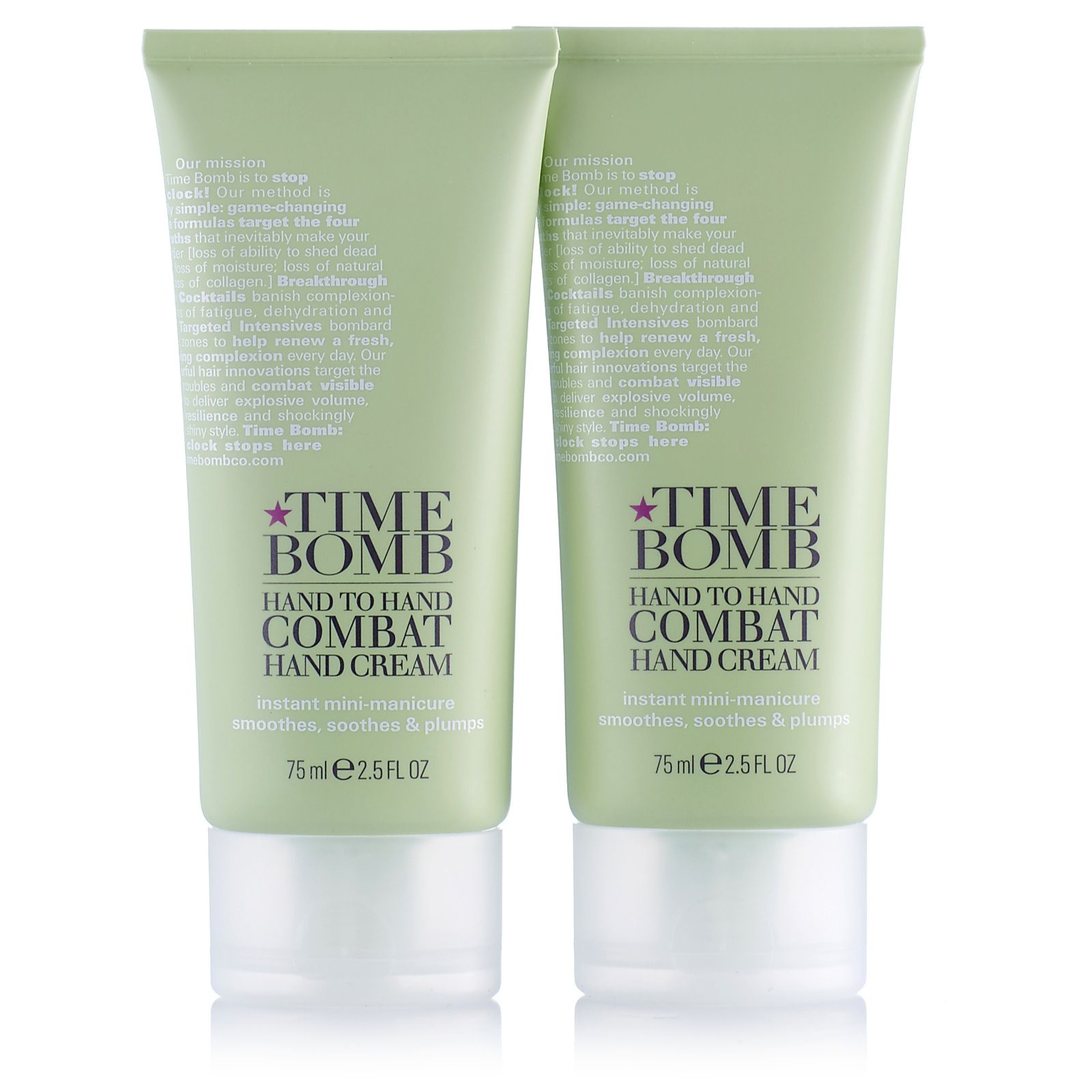 Lulu's Time Bomb Hand Cream 75ml Duo QVC UK