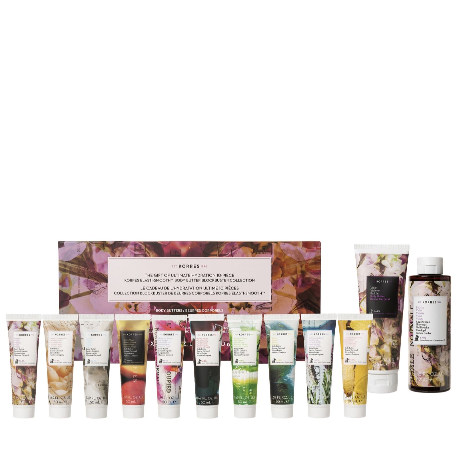 Korres The Ultimate Gift of Hydration 12 Piece Collection QVC UK