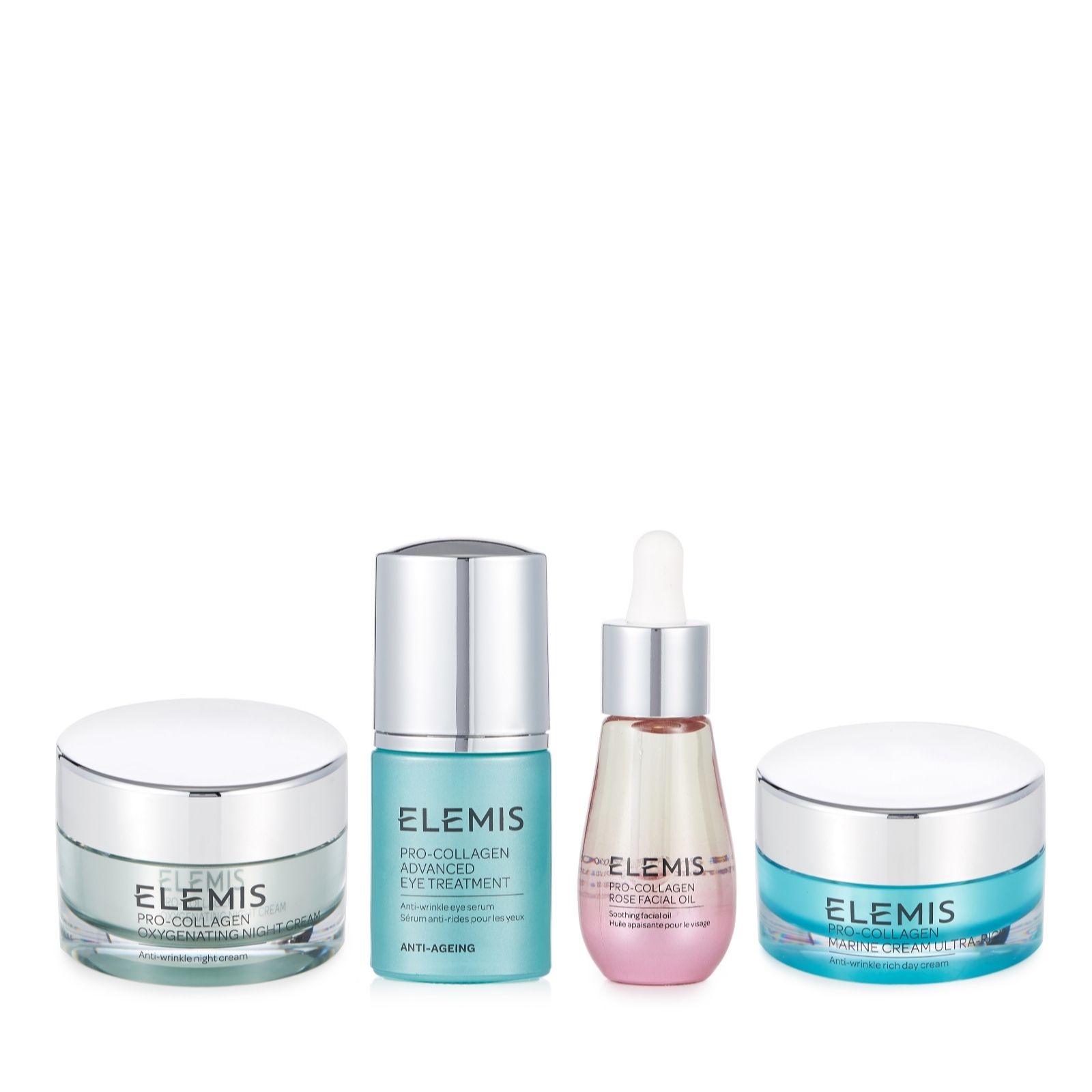Elemis 4 Piece ProCollagen Skincare Secrets QVC UK