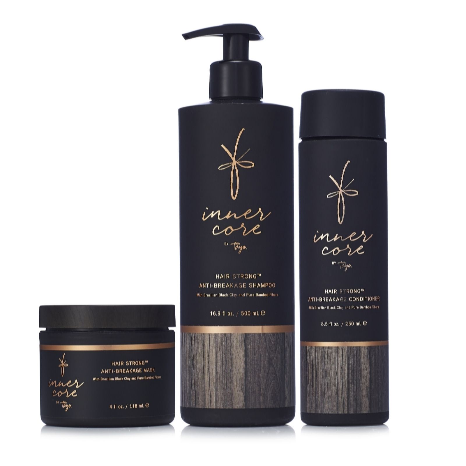 Taya Inner Core Anti Breakage 3 Piece Haircare Collection Qvc Uk