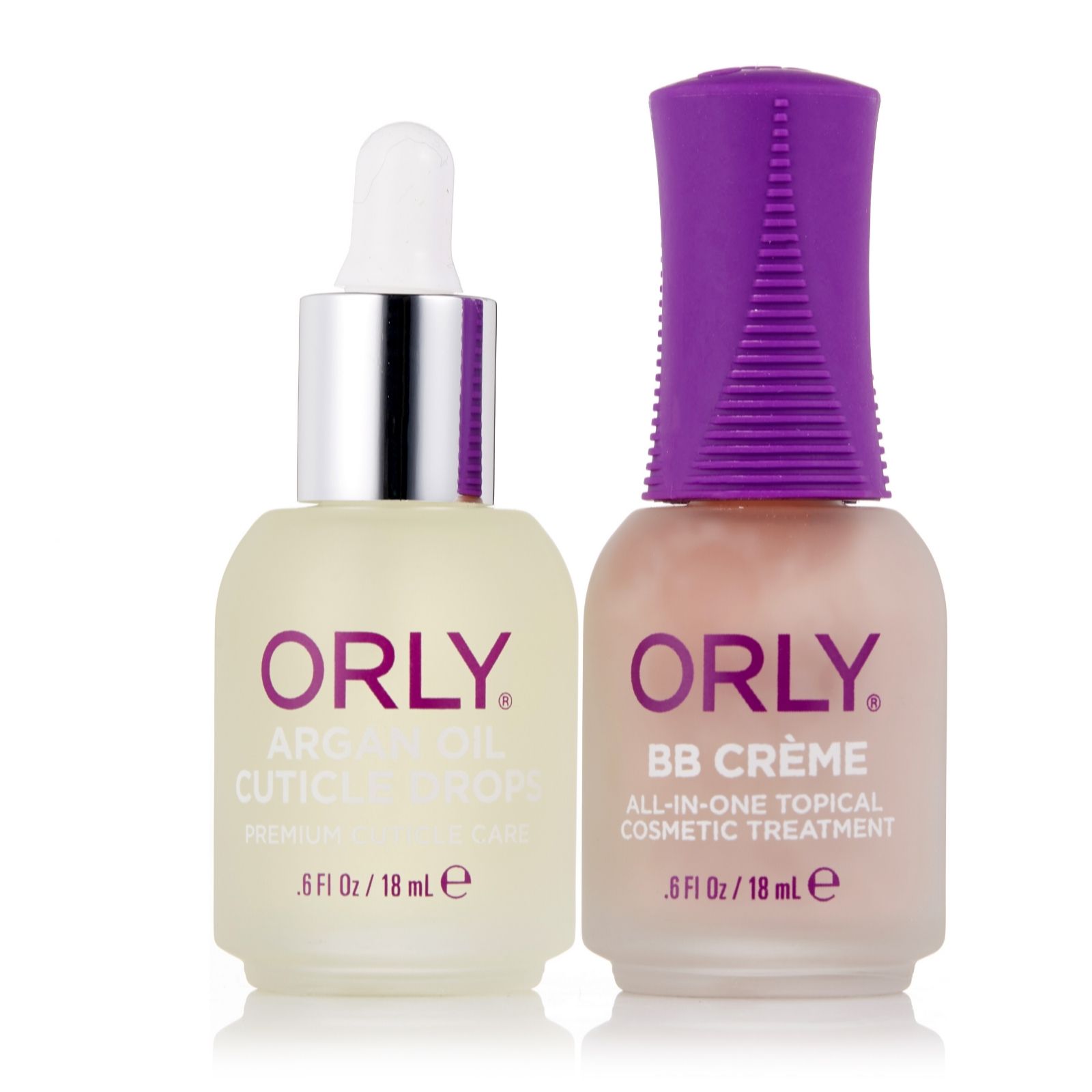 Orly BB Creme Treatment & Argan Oil Cuticle Drops 18ml QVC UK