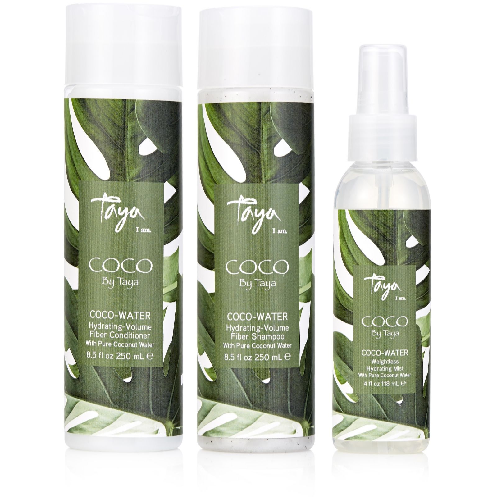 Taya 3 Piece Coco Water Hydrating Volume Haircare Collection