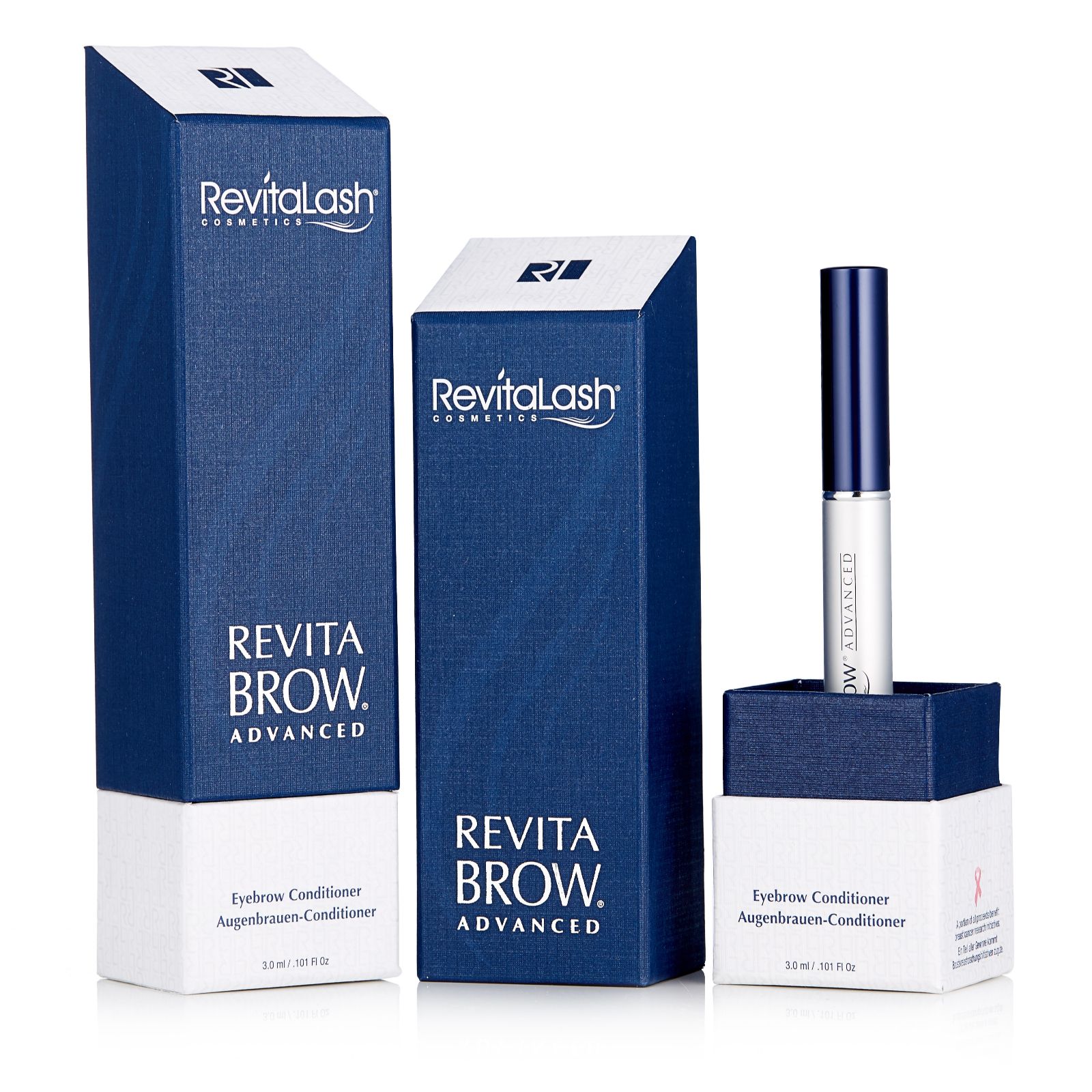 Revitalash Revitabrow 3ml Advanced Eyebrow Conditioner Duo QVC UK