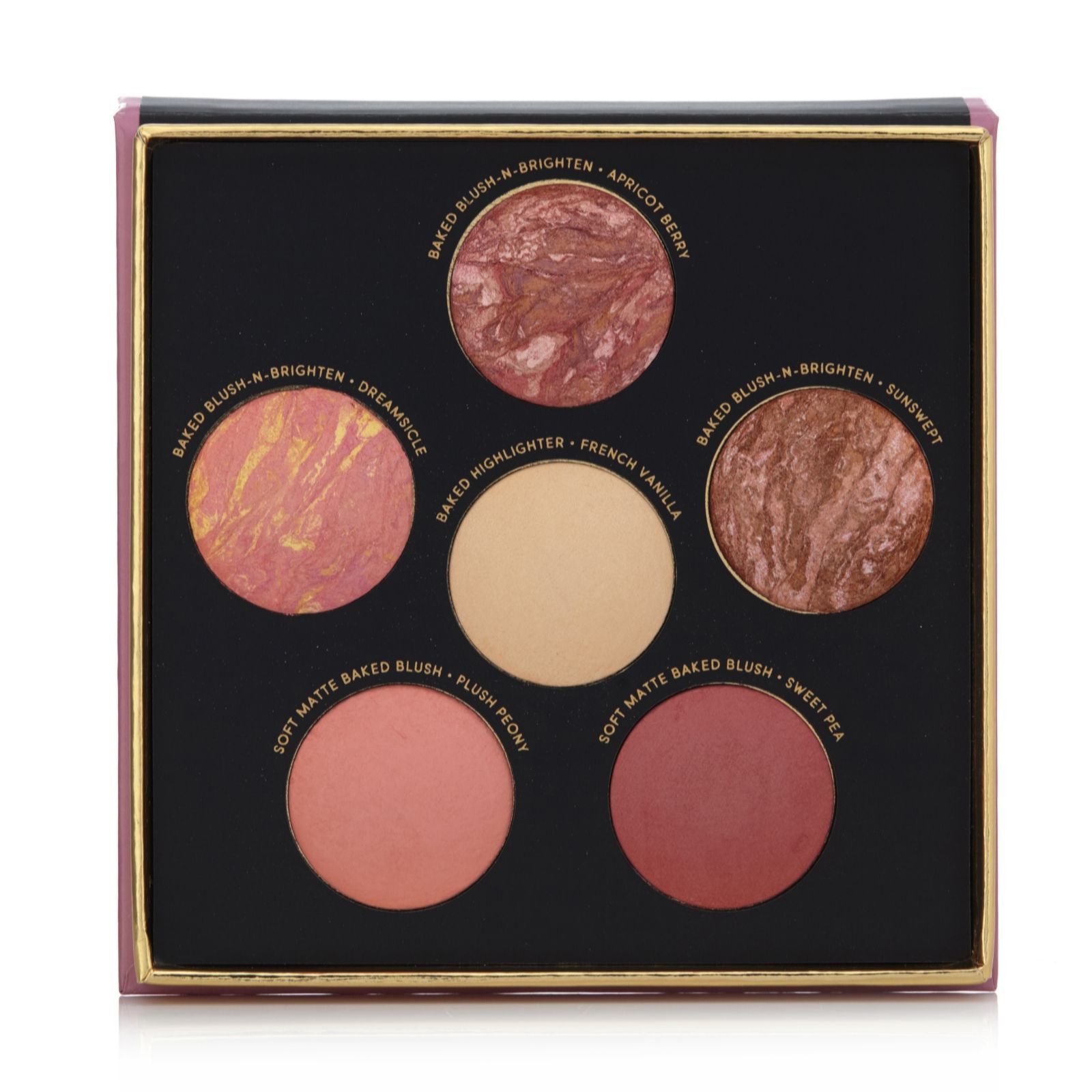 Laura Geller Joyful Cheeks Blush & Highlighter Palette QVC UK