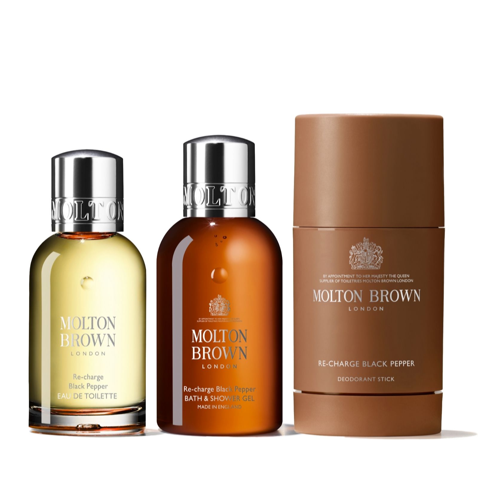 Molton Brown 3 Piece Fragrance Layering Collection QVC UK