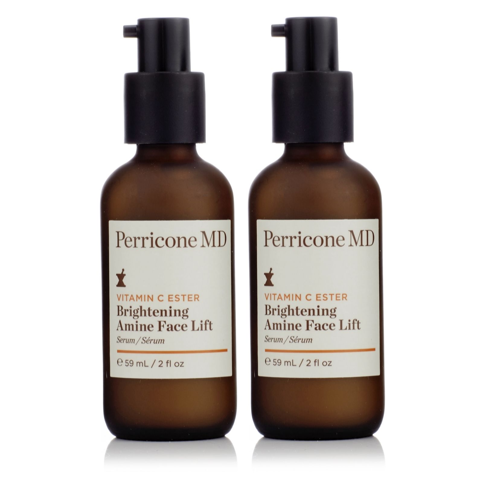 Perricone Vitamin C Ester Brightening Amine Face Lift 59ml Duo QVC UK