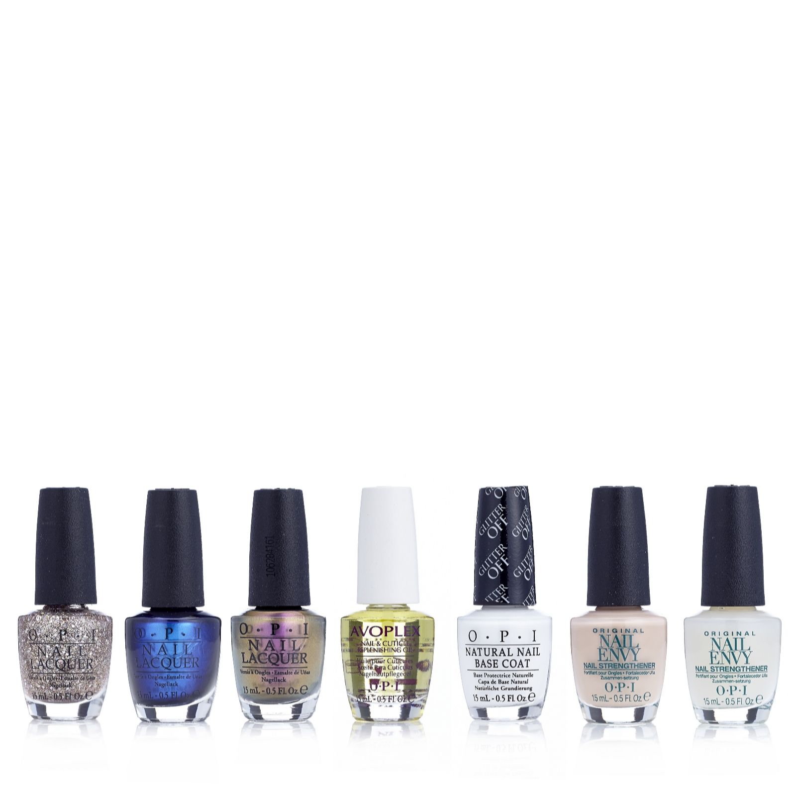 OPI 7 Piece Ultimate Nail Treatment & Lacquer Collection QVC UK